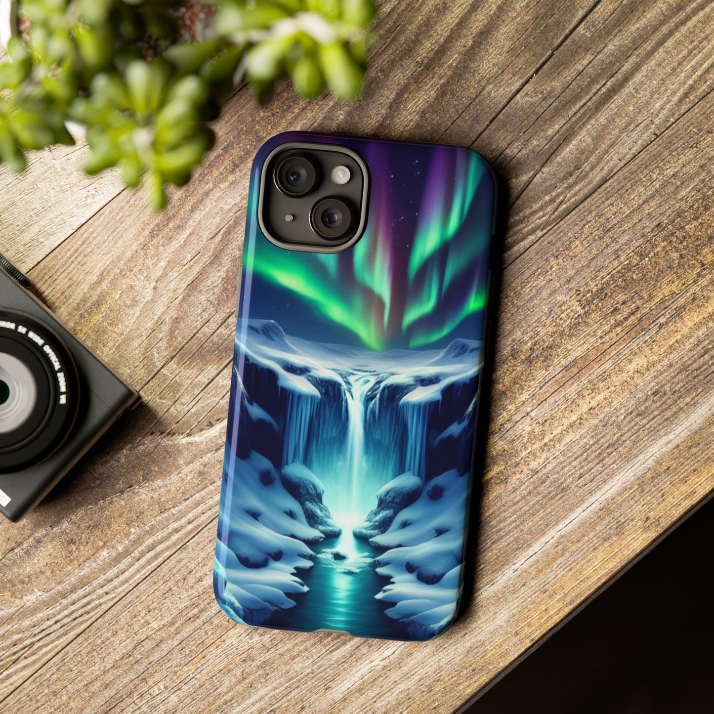 iPhone Case - Icy Landscape Surreal Illustration