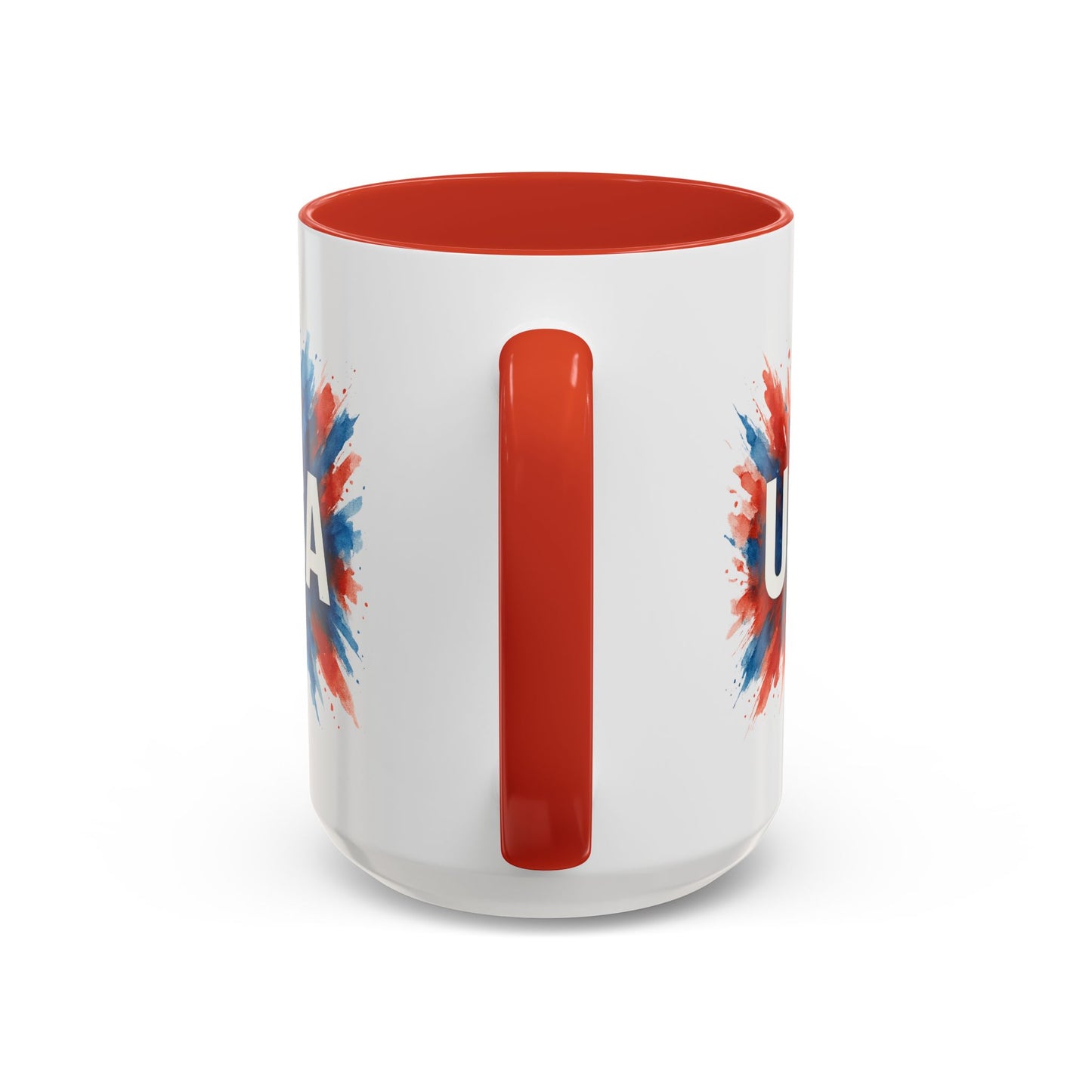 USA Patriotic Coffee Mug | 4th of July Gift | Red White Blue Mug | American Pride Cup | Independence Day Drinkware | USA Mug