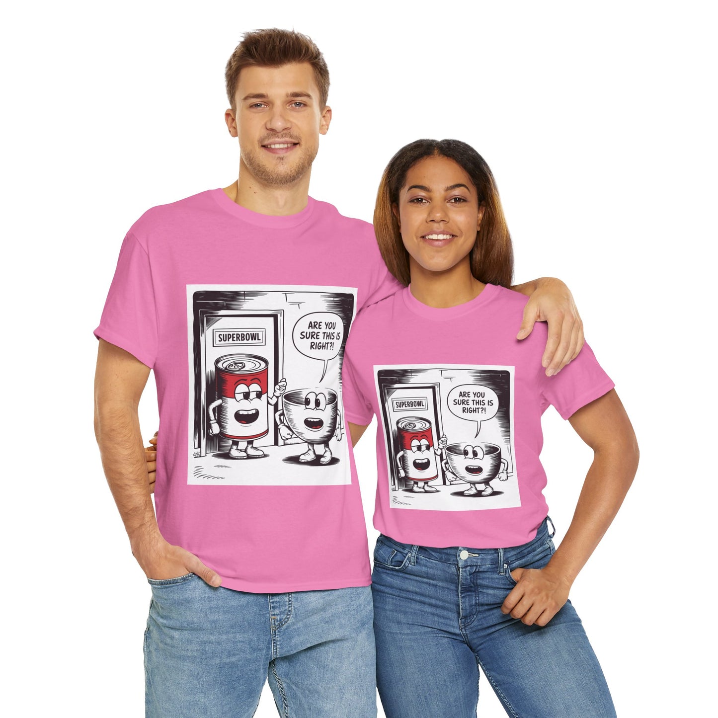Comic Unisex Tee - Superbowl Design