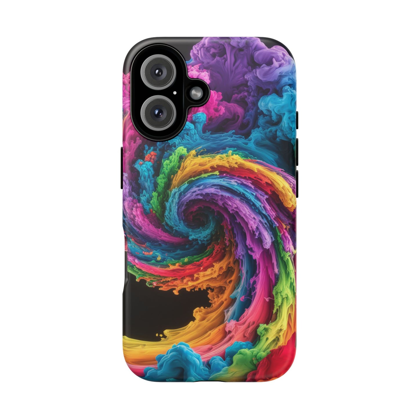 iPhone Case - Colorful Swirl Design