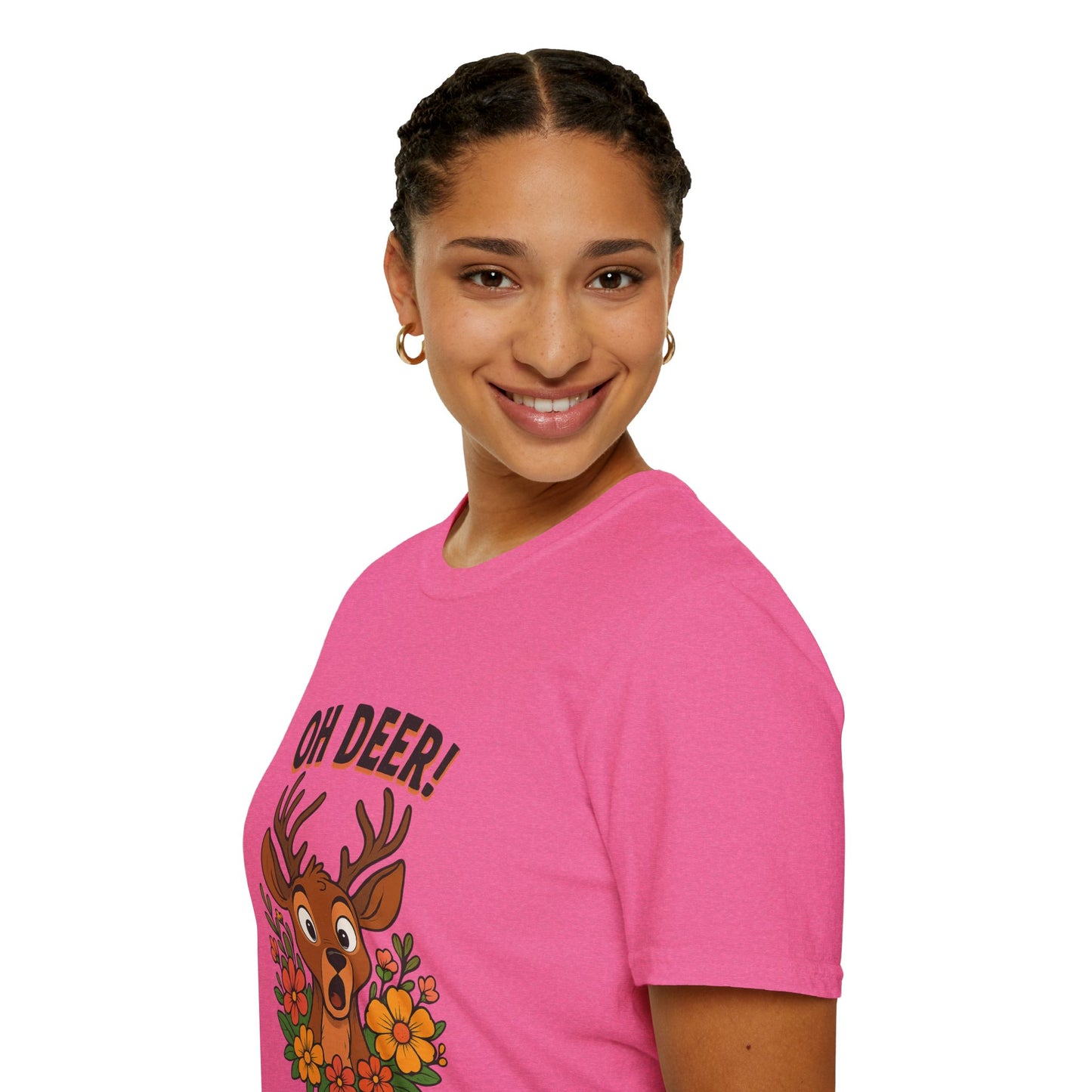 Oh Deer T-Shirt Animal Apparel Wildlife shirt Deer Tee Gift for Animal Lovers