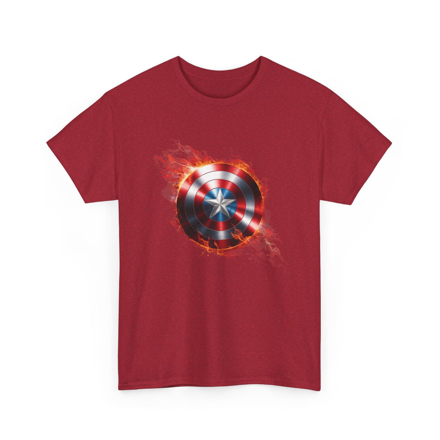 Captain America Flame Tee