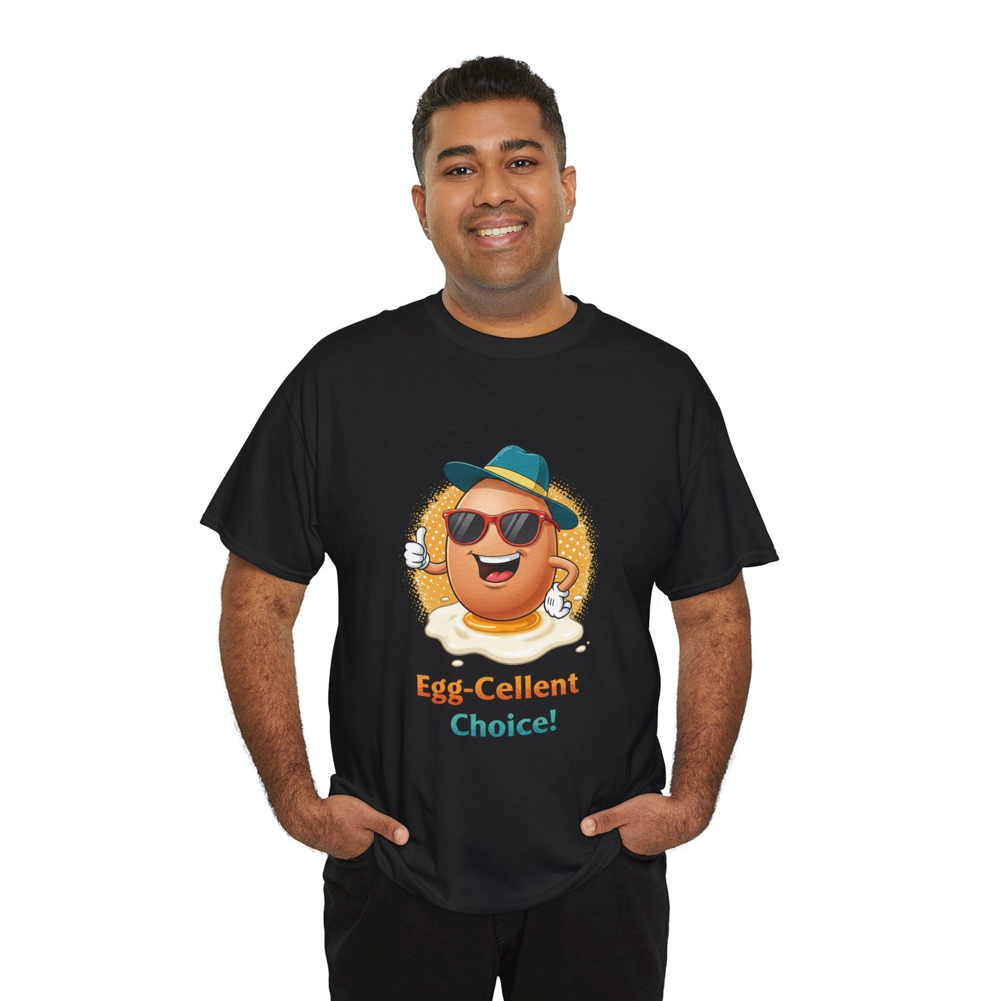 Funny Egg Shirt | Egg-Cellent Choice T-Shirt | Pun Food Tee | Breakfast Lover Gift | Cool Cartoon Egg Shirt | Dad Joke Shirt