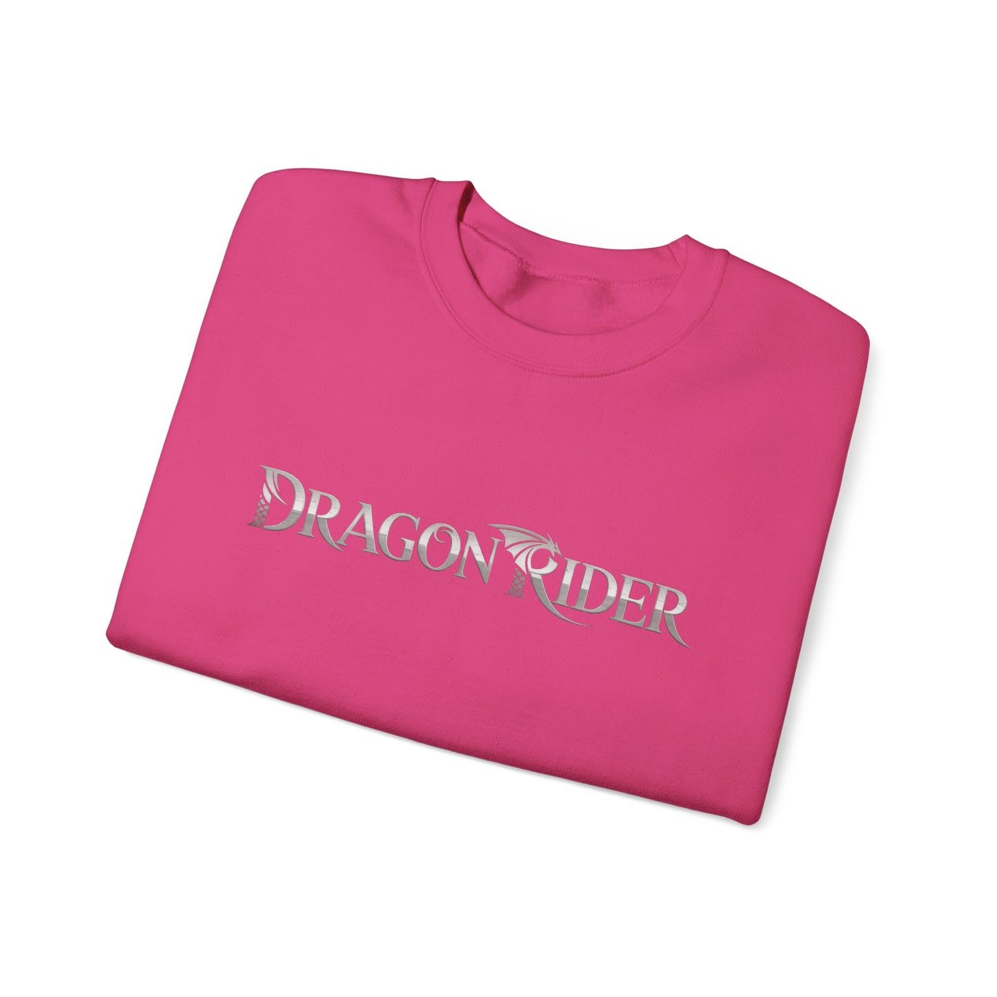 Dragon Rider Sweatshirt | Unisex Fantasy Gamer Crewneck | Nerdy Cozy Mythical Gift | Medieval Dragon Pullover | Geek Cosplay Style
