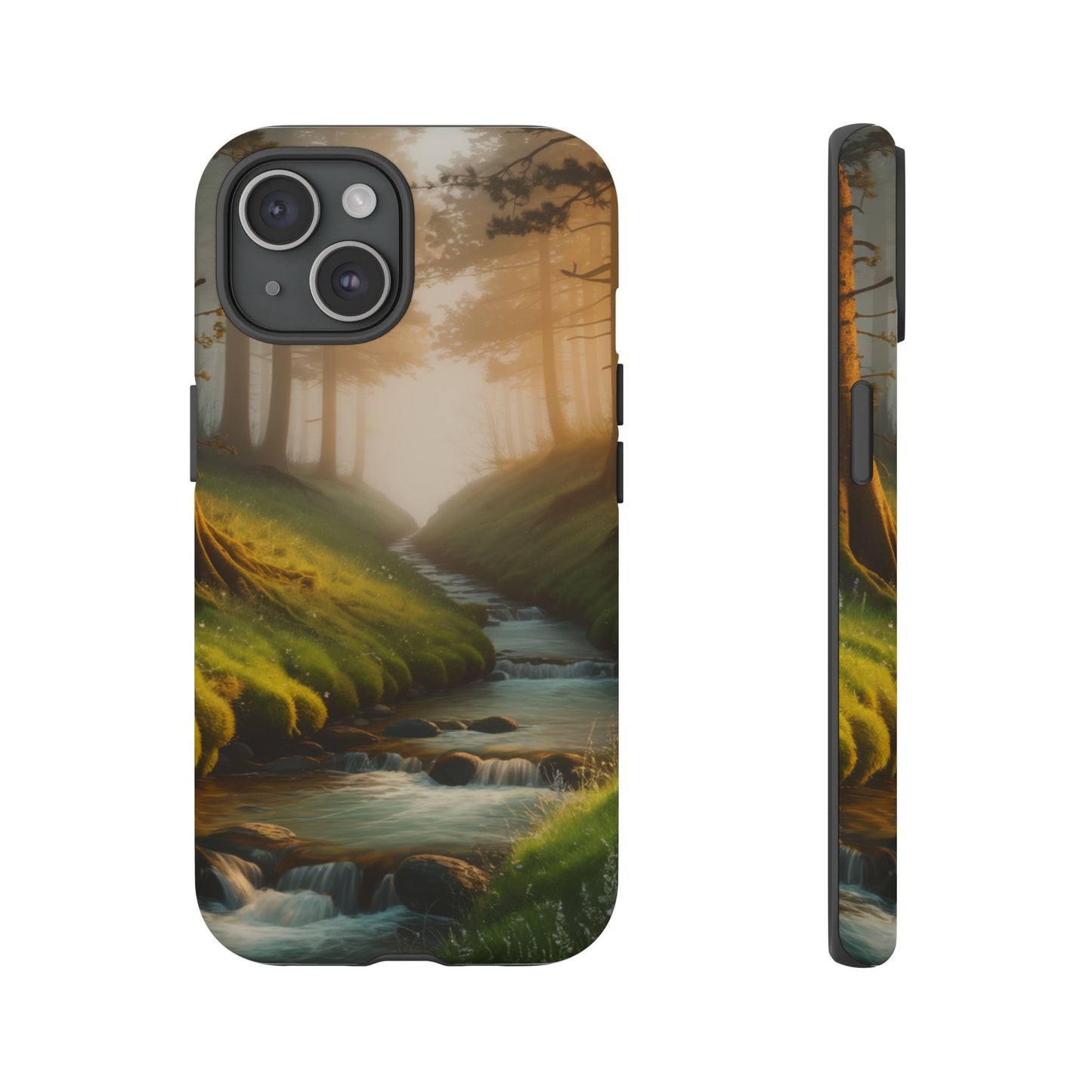 Nature Stream iPhone Case Forest Phone Case Stream iPhone Case Nature Phone Case