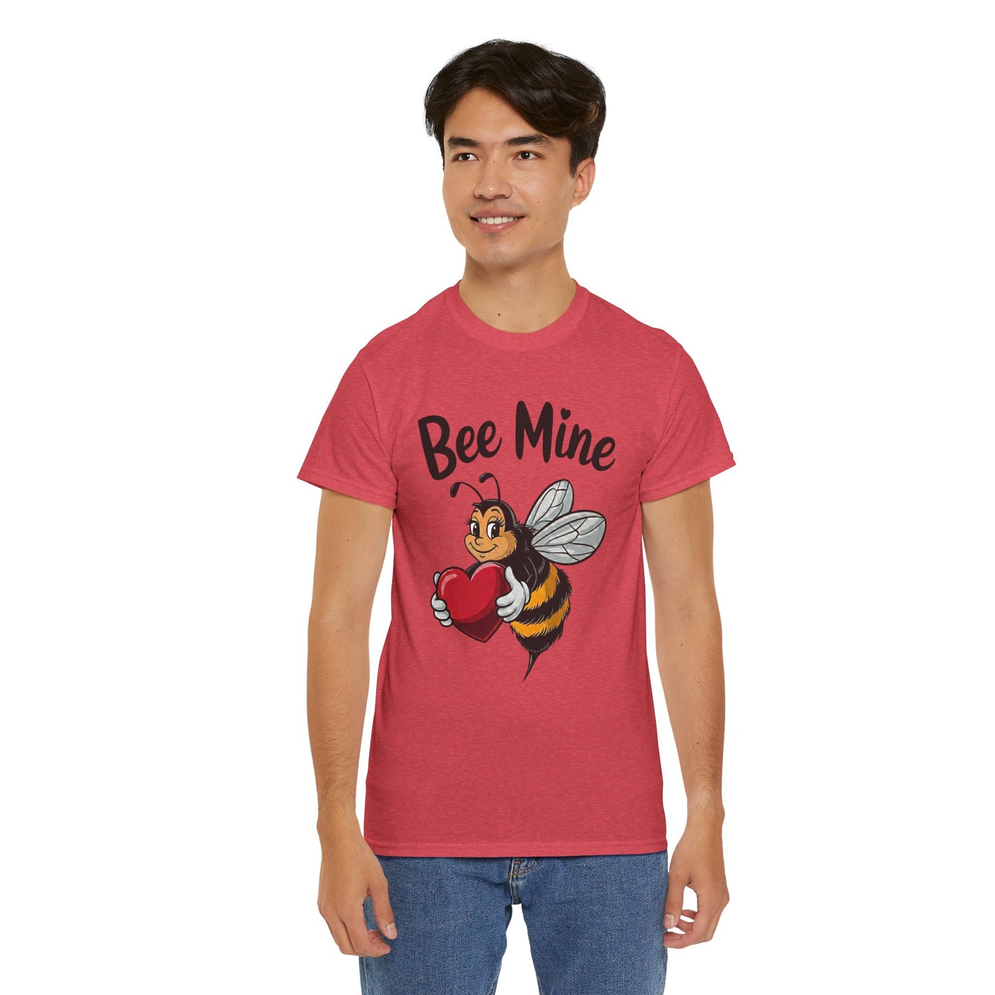 Bee Mine Shirt, Cute Valentine Shirt, Bee Love T Shirt, Funny Valentine Pun Tee, Heart Bee Graphic Shirt, Valentine Gift