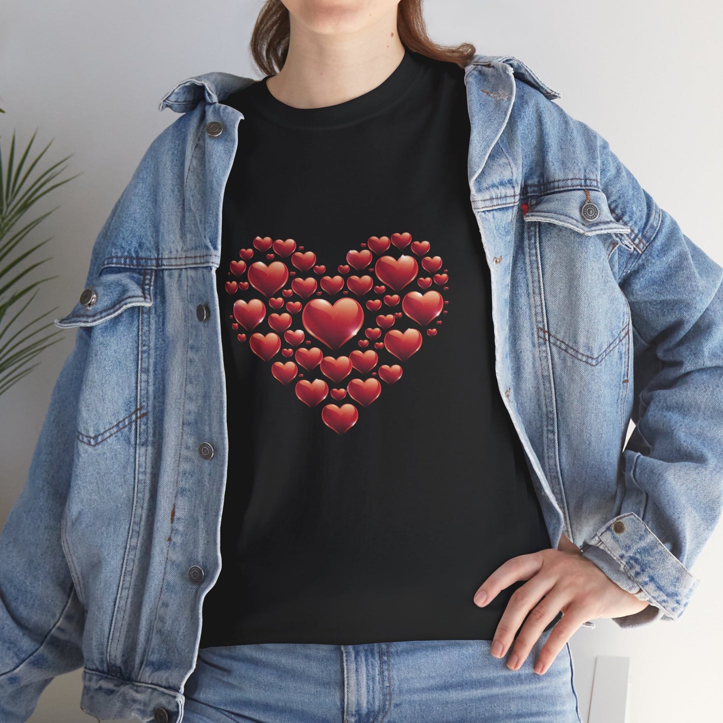 Heart Of Hearts Shirt, Minimal Valentine Shirt, Red Heart Graphic Tee, Love Aesthetic T Shirt, Valentine Gift Shirt