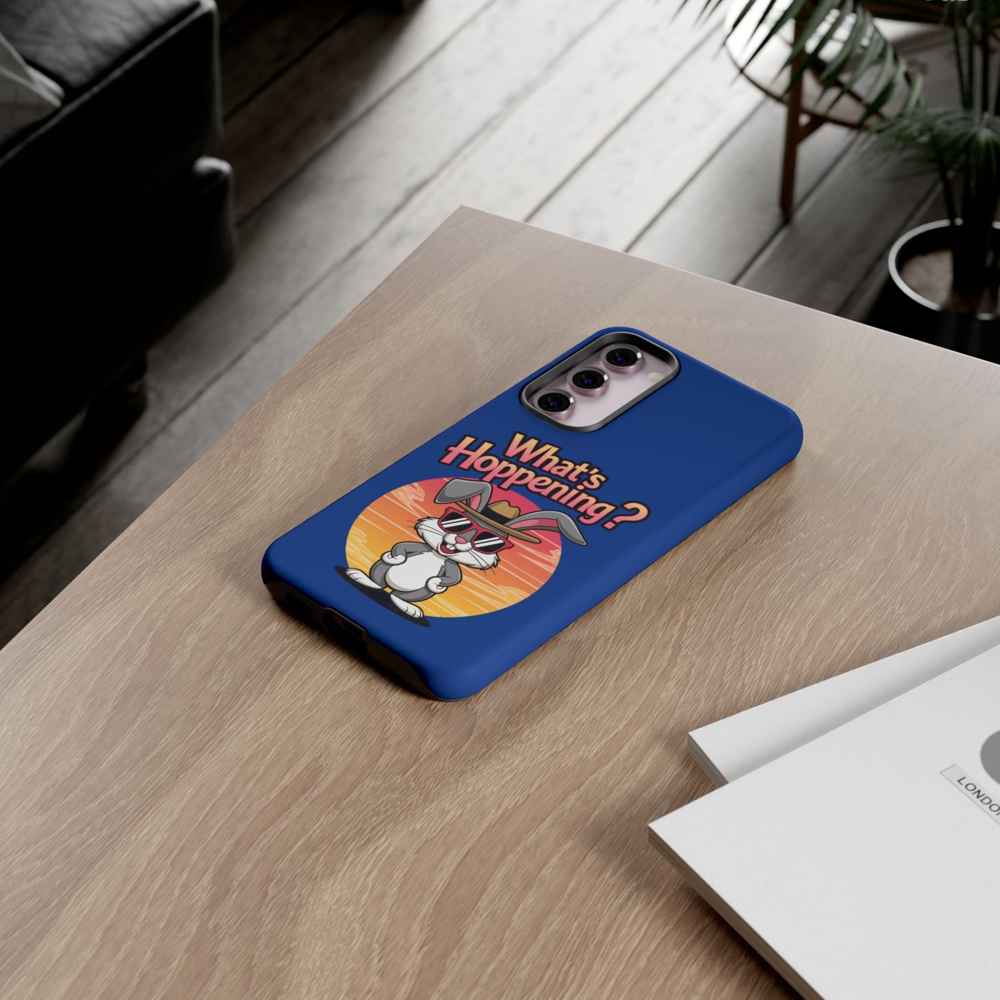Samsung Case- Cool Bunny 'What's Hoppening'