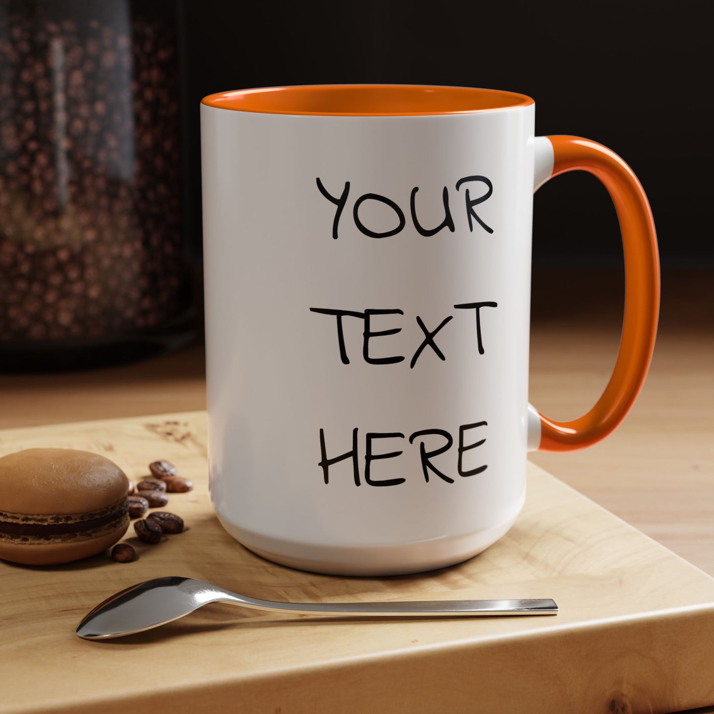 Personalized Teacher Mug, Best Teacher Ever Gift, Custom Educator Coffee Cup, 3D Gold Balloon Design, Teacher Appreciation Present