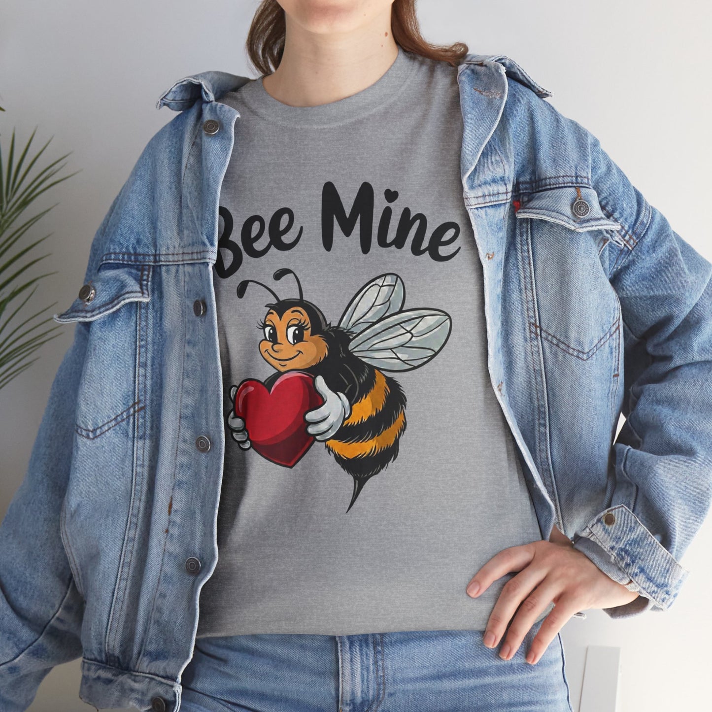 Bee Mine Shirt, Cute Valentine Shirt, Bee Love T Shirt, Funny Valentine Pun Tee, Heart Bee Graphic Shirt, Valentine Gift