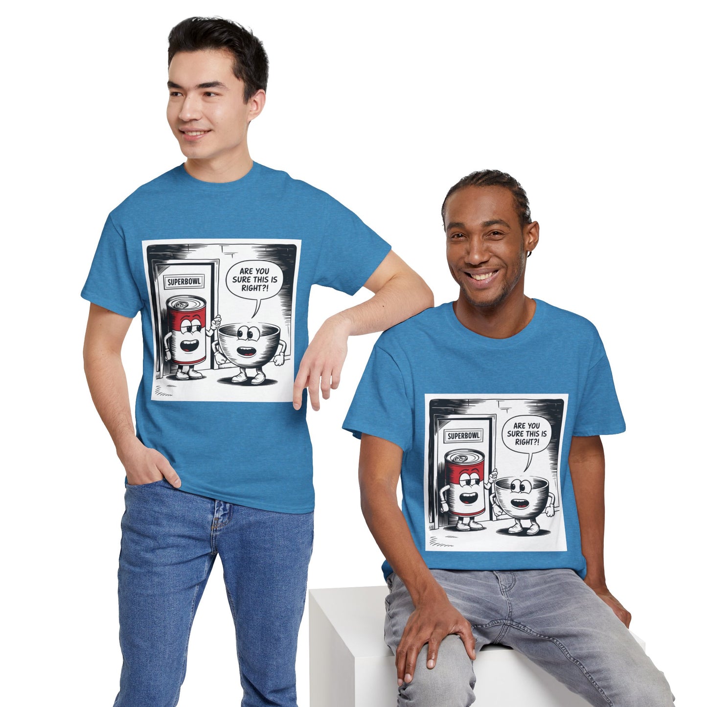 Comic Unisex Tee - Superbowl Design