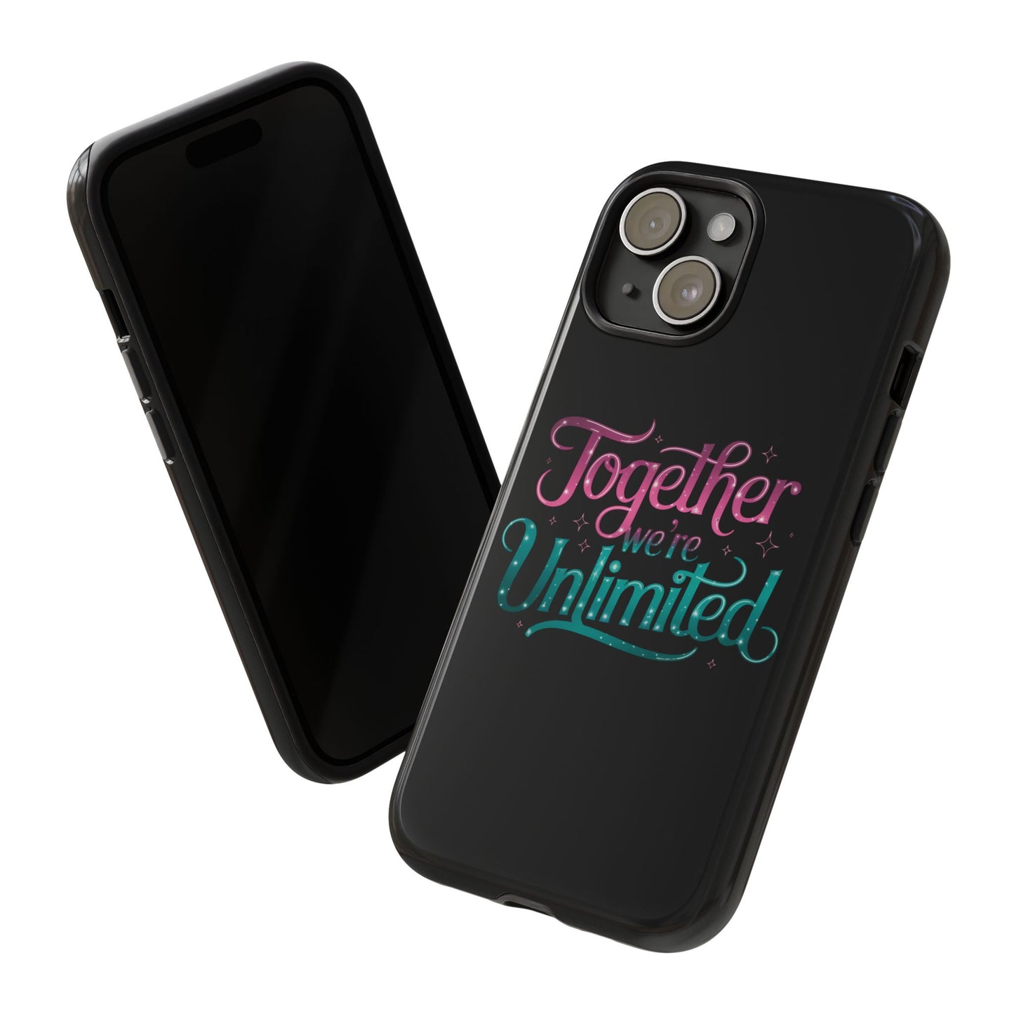 iPhone Case with Musical Quote Together We're Unlimited Musical Phone Case