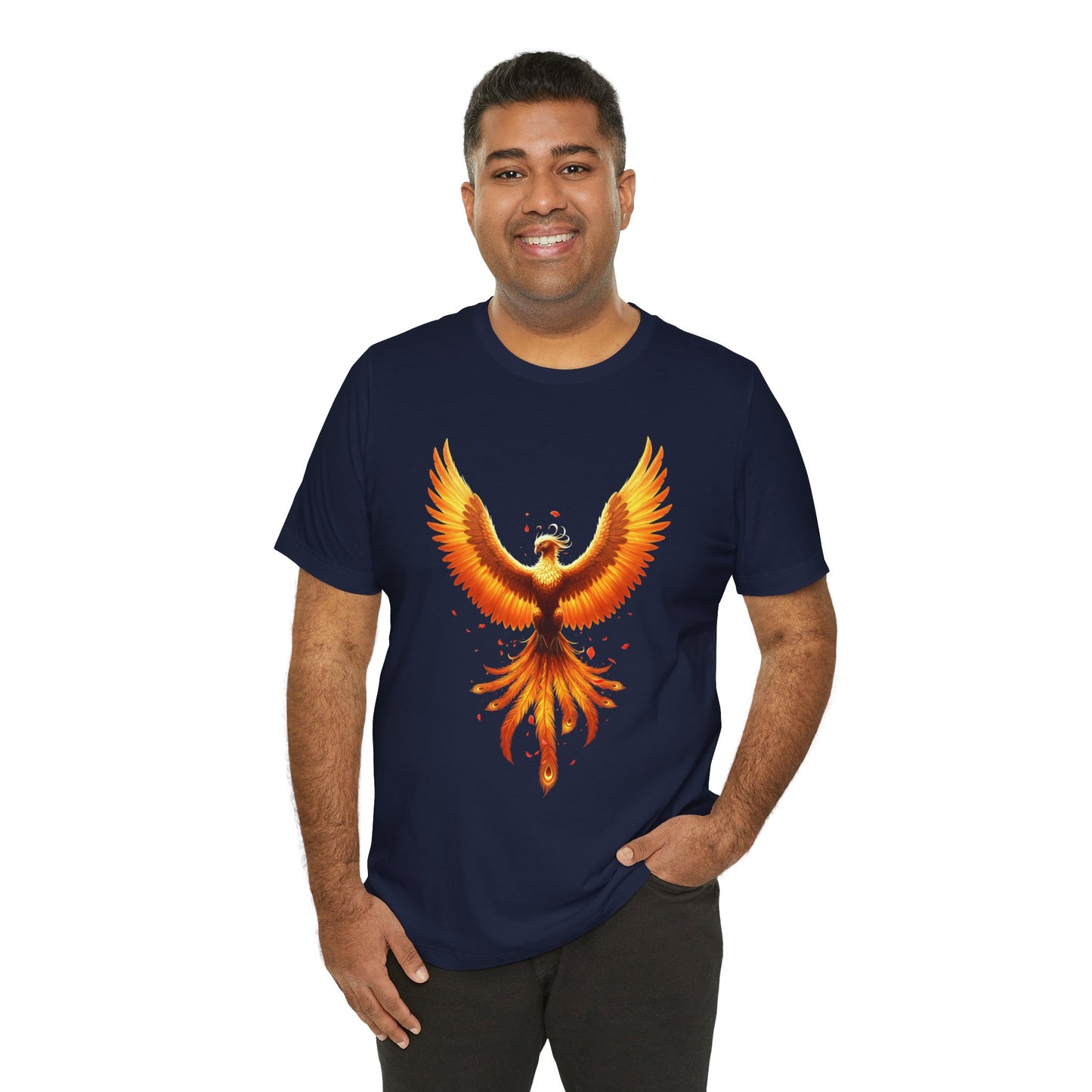 Phoenix Rising Shirt • Fiery Phoenix Graphic Tee • Rebirth Transformation Myth Shirt • Firebird Art Tee • Unisex Gift Tee XS‑5XL