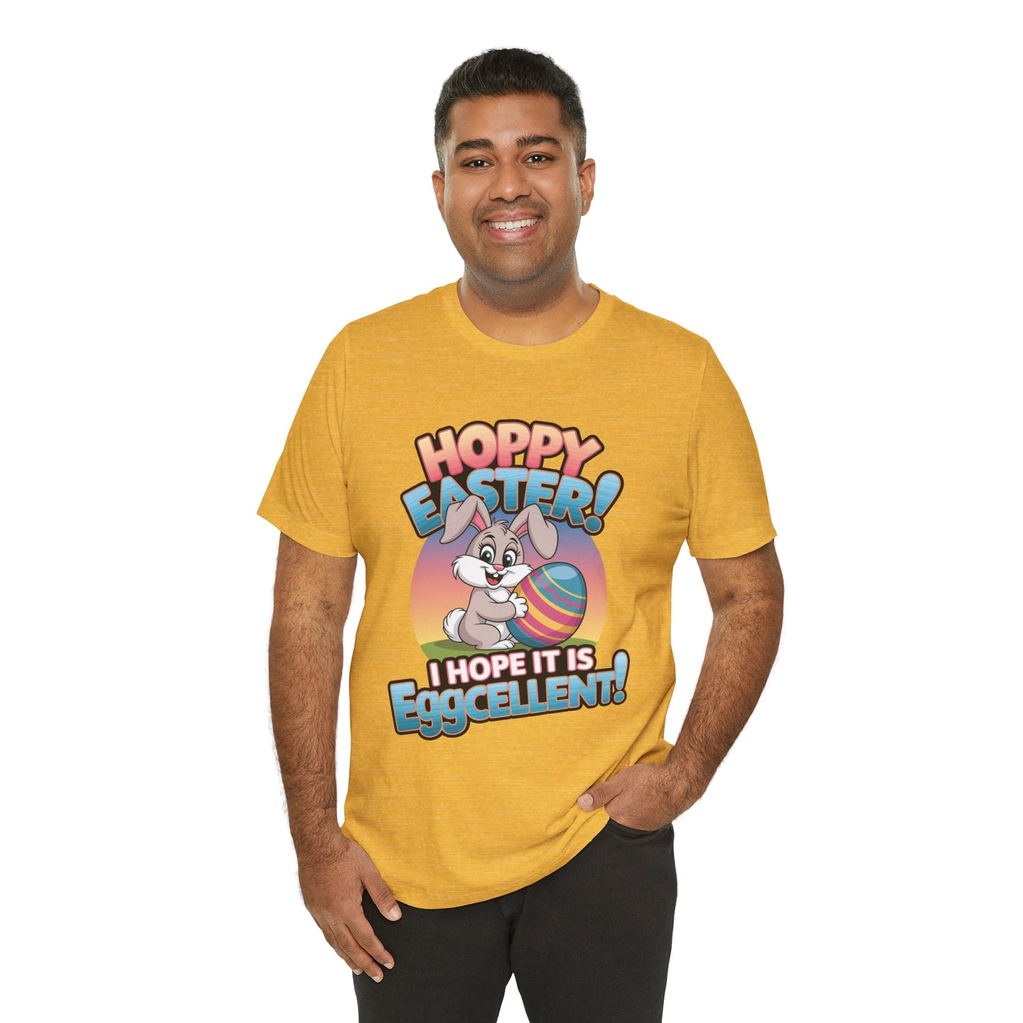 Happy Easter Unisex Tee Easter Shirt Easter Bunny T Shirt Easter Apparel Easter Bunny Outfit
