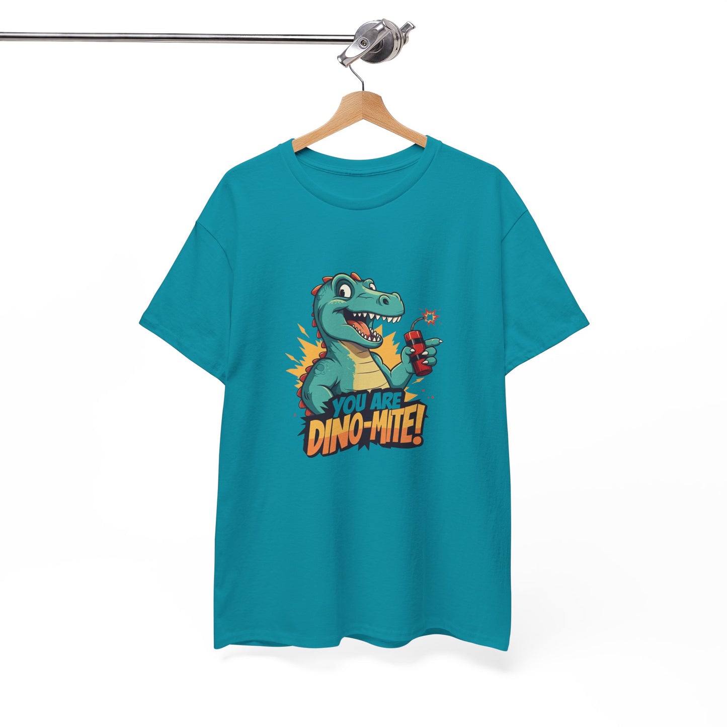 You Are Dino-Mite T-Shirt – Funny Dinosaur Graphic Tee | Cute T-Rex Shirt for Kids & Adults | Unisex Dino Lover Gift | Explosion Design