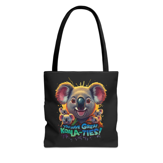 Koala Tote Bag - 'You Have Great Koala-ties'