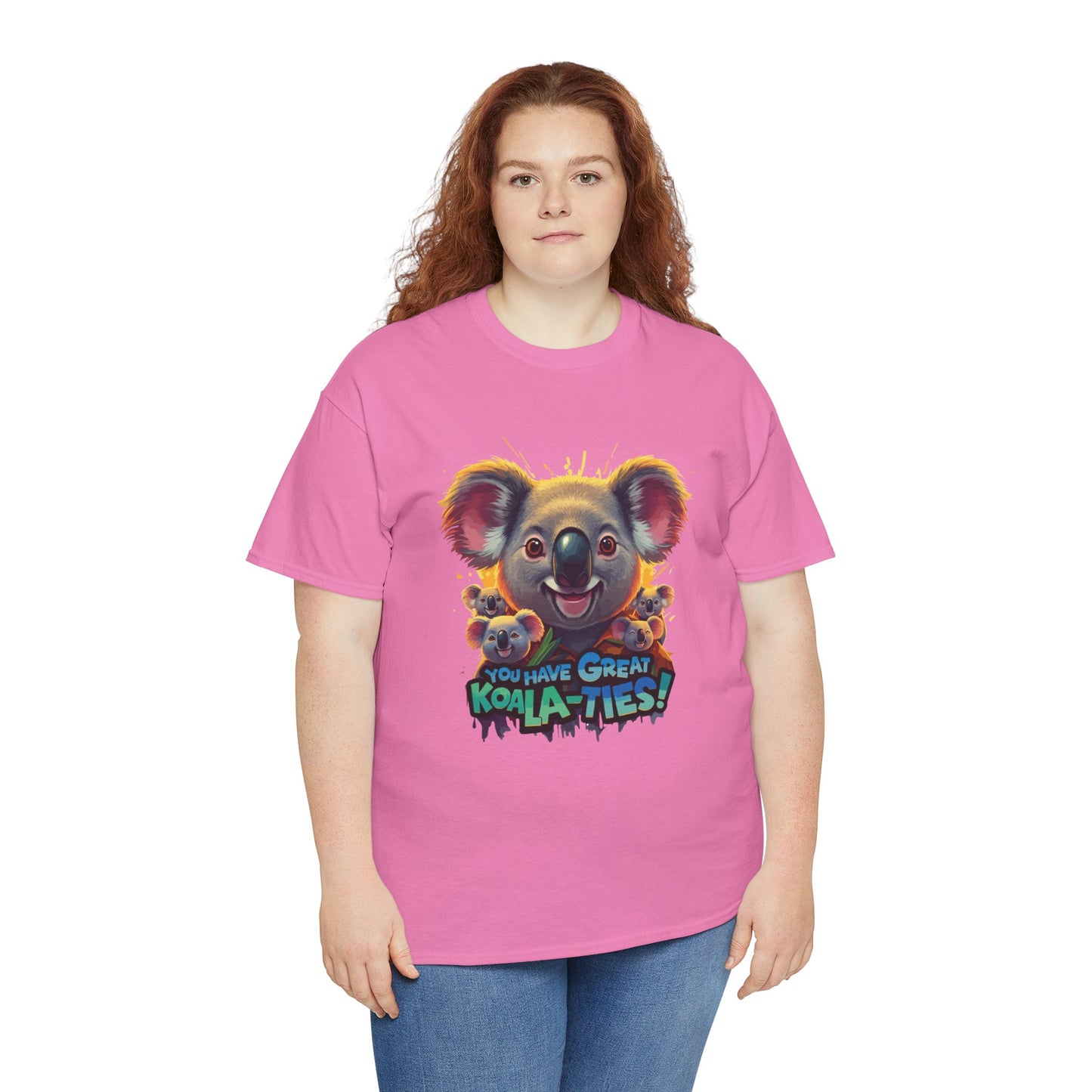 You Have Great Koala‑ties Tee – Cute Koala Pun T‑Shirt, Animal Lover Gift, Funny Wildlife Graphic, Unisex Casual Tee