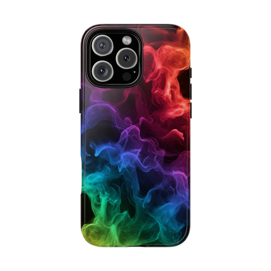 Colorful Smoke iPhone Case