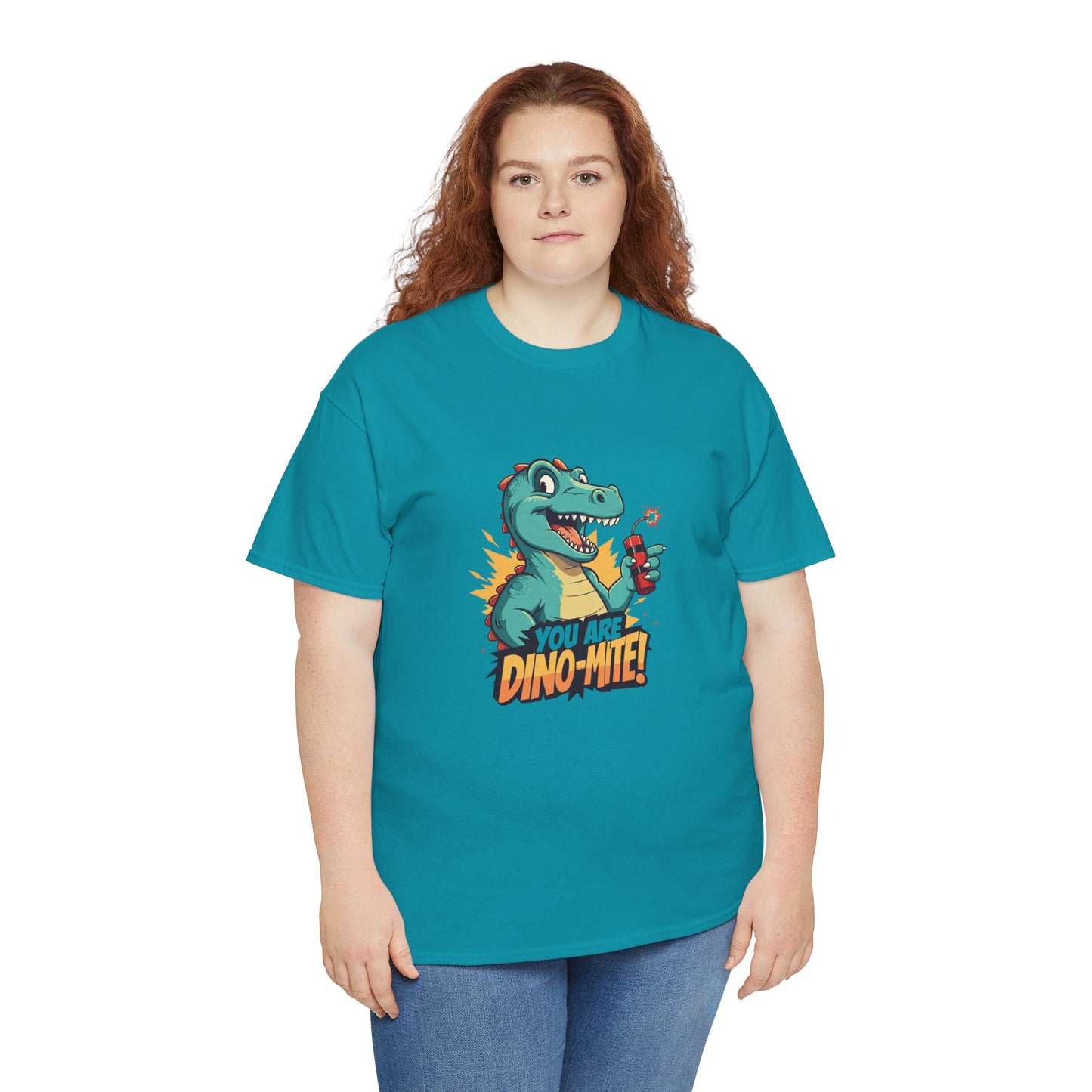 You Are Dino-Mite T-Shirt – Funny Dinosaur Graphic Tee | Cute T-Rex Shirt for Kids & Adults | Unisex Dino Lover Gift | Explosion Design