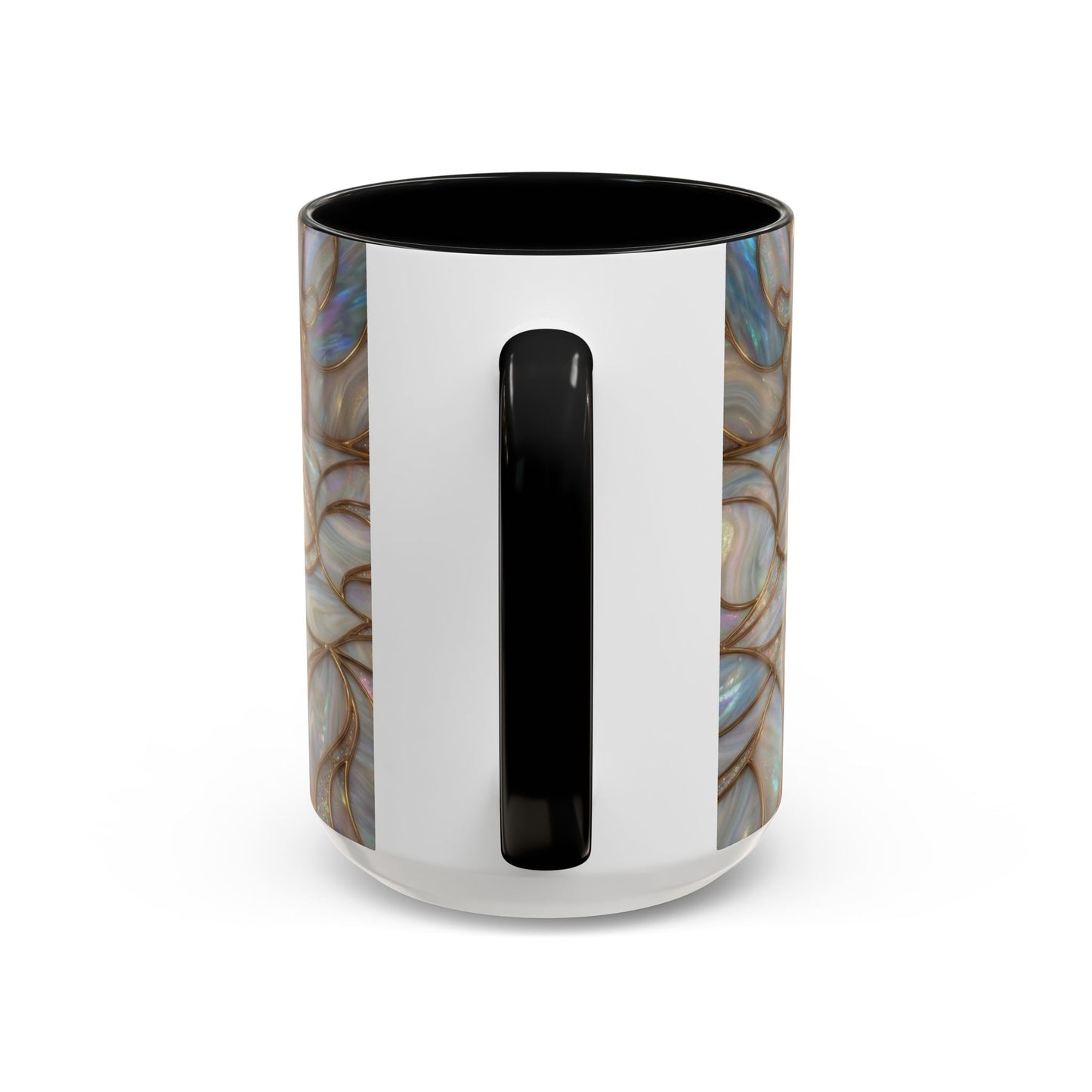 Stained Glass Book Mug, Fantasy Book Lover Coffee Cup, Magical Library Mug, Bookish Gift For Readers, Dark Academia Mug