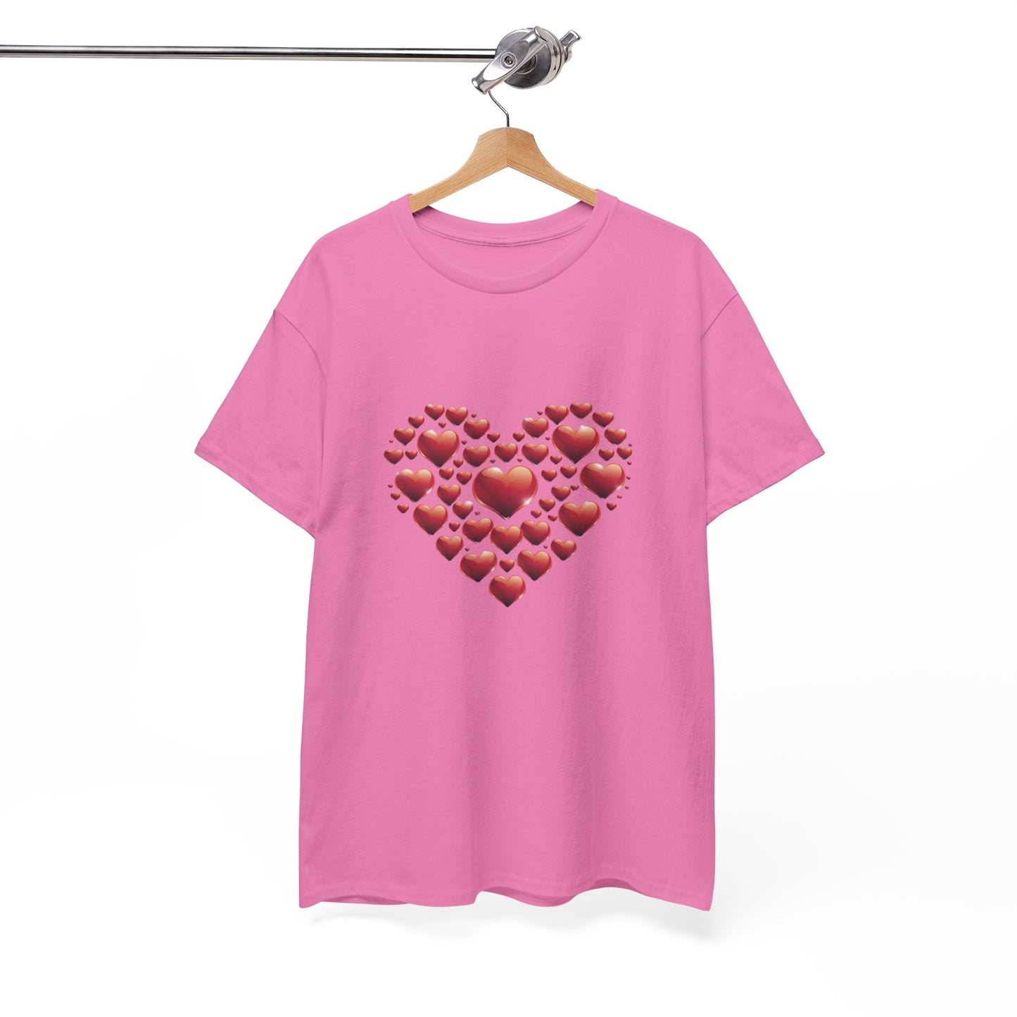 Heart Of Hearts Shirt, Minimal Valentine Shirt, Red Heart Graphic Tee, Love Aesthetic T Shirt, Valentine Gift Shirt