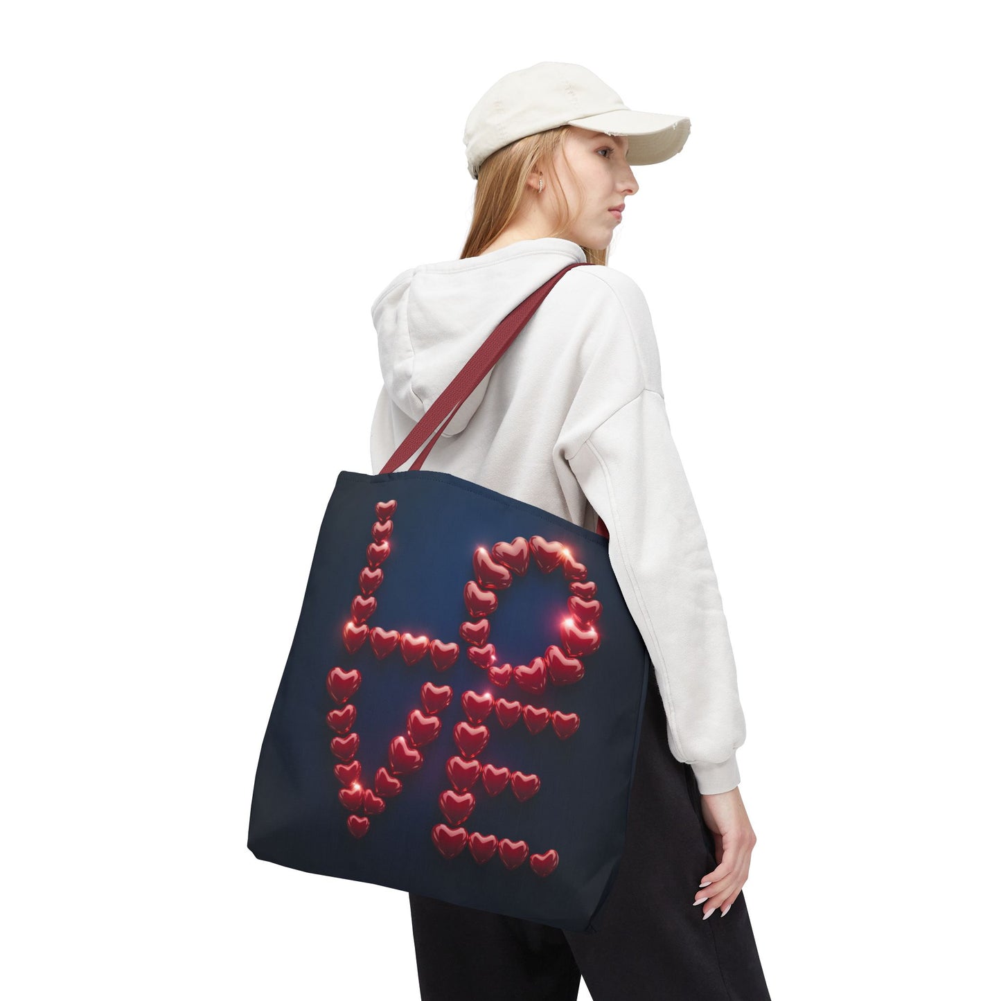 Love Hearts Tote Bag