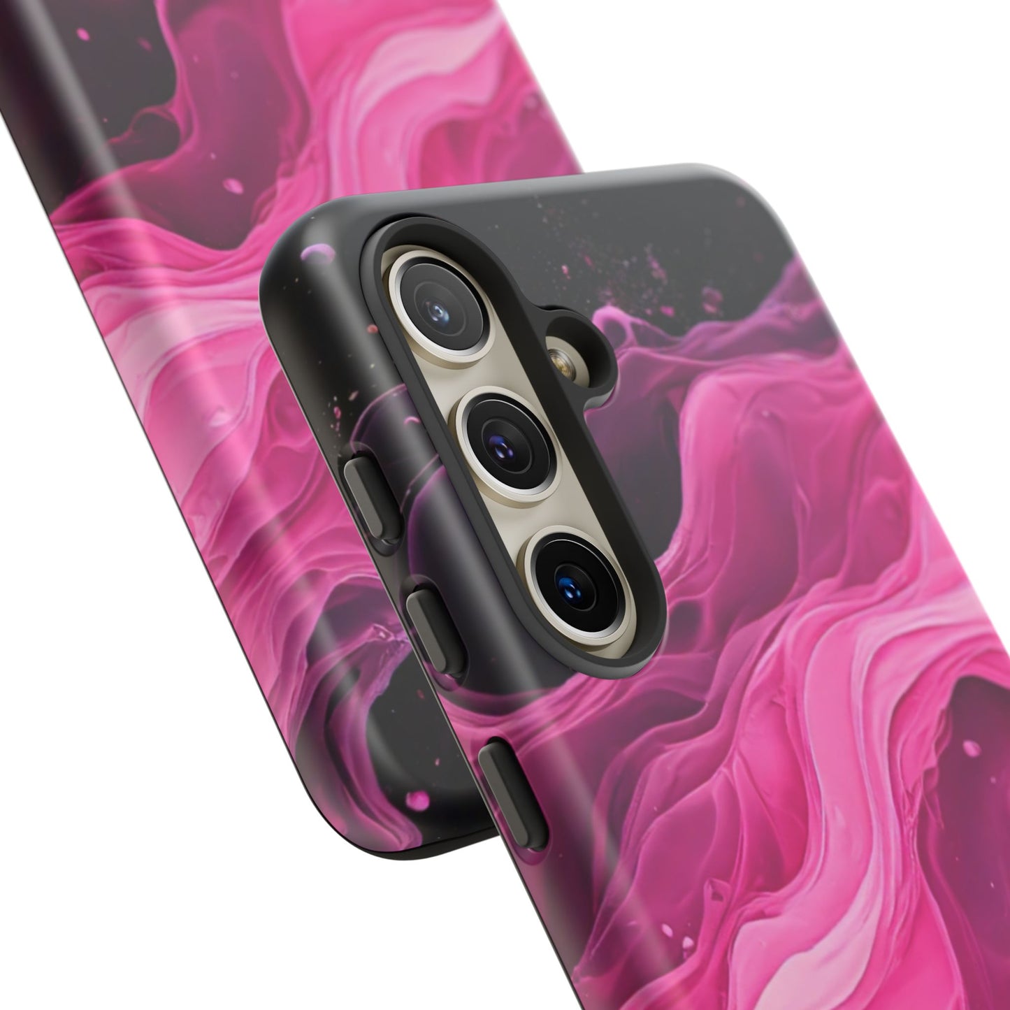 Samsung Galaxy Pink Paint Splash phone cover