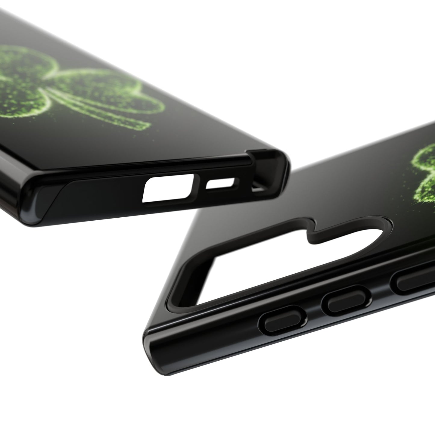 Phone Case - Shiny Shamrock Design for Samsung Galaxy