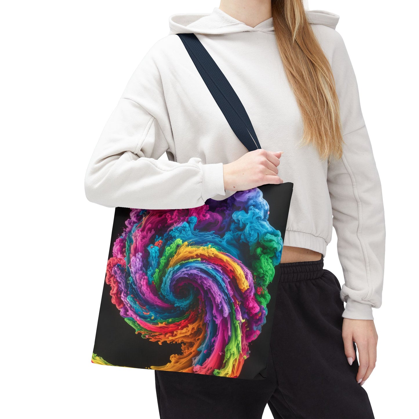 Colorful Swirl Tote Bag