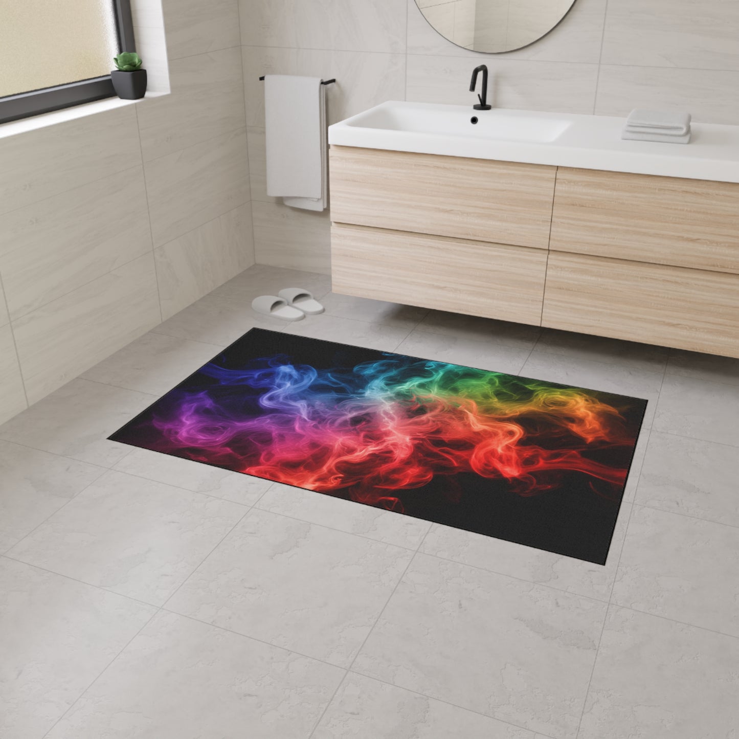 Smoke Streak Floor Mat