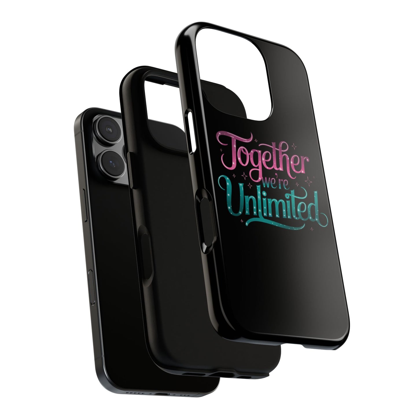iPhone Case with Musical Quote Together We're Unlimited Musical Phone Case