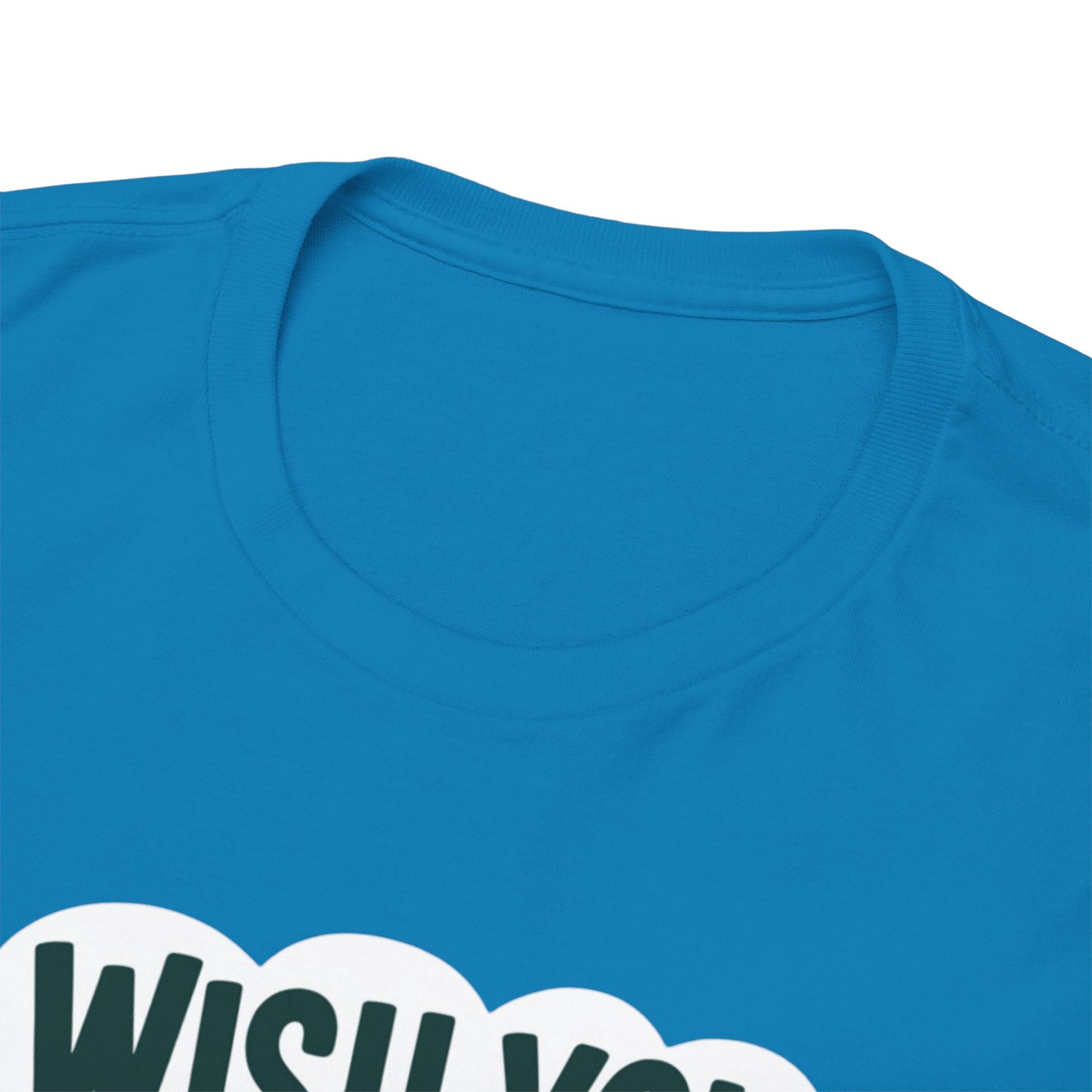 Wish You Were Deer Funny Christmas T-Shirt, Cute Reindeer Holiday Tee, Pun Christmas Shirt, Festive Santa Hat Deer Graphic Tee Gift