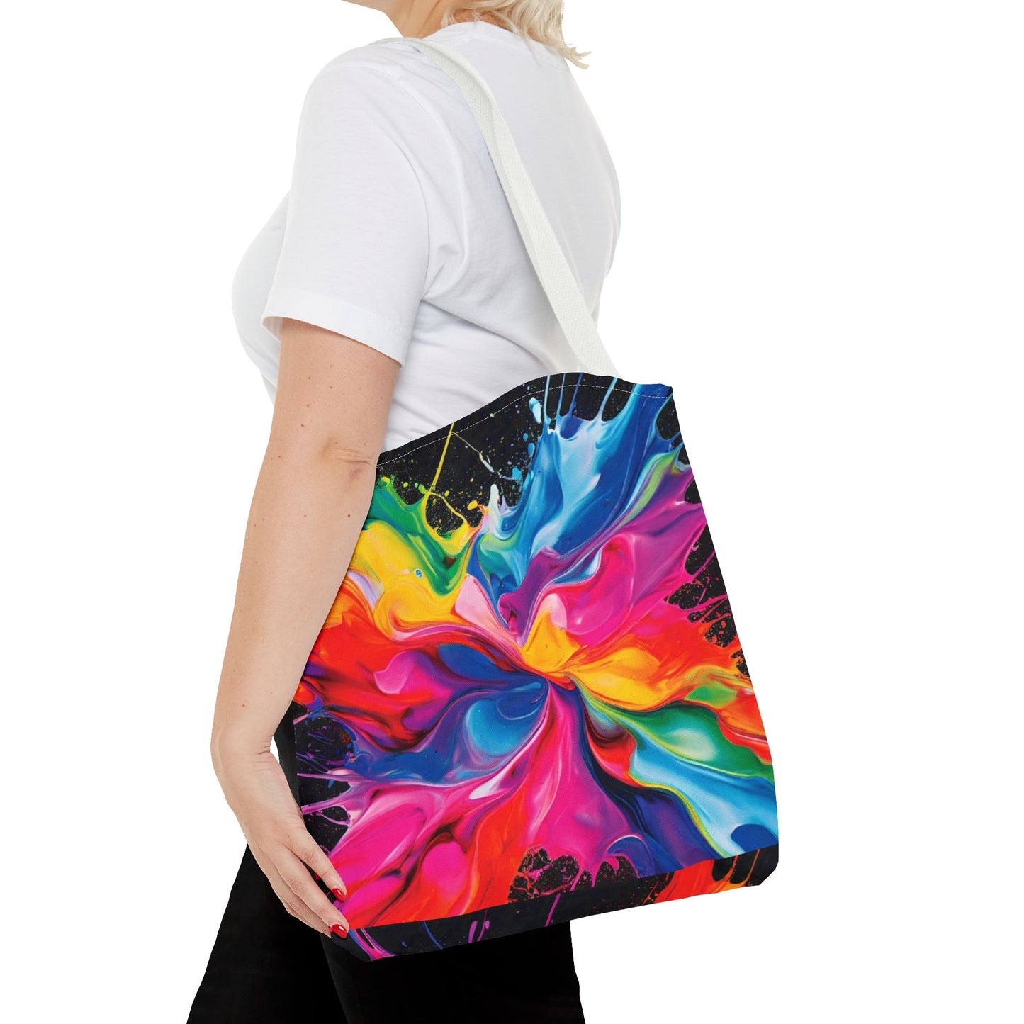 Vibrant Splash Tote Bag