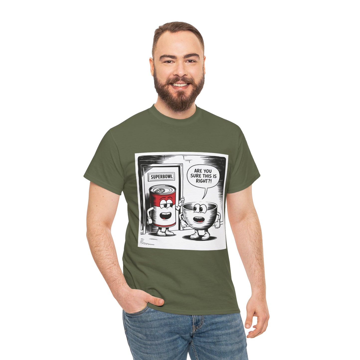 Comic Unisex Tee - Superbowl Design