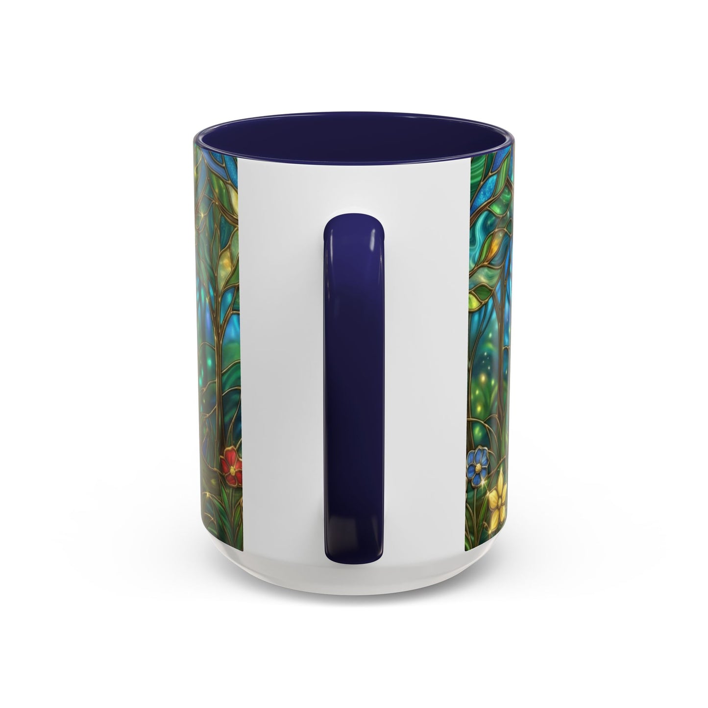 Stained Glass French Bulldog Mug, Frenchie Coffee Mug, Colorful French Bulldog Art Cup, Dog Mom Gift, Pet Lover Mug, Unique Frenchie Gift
