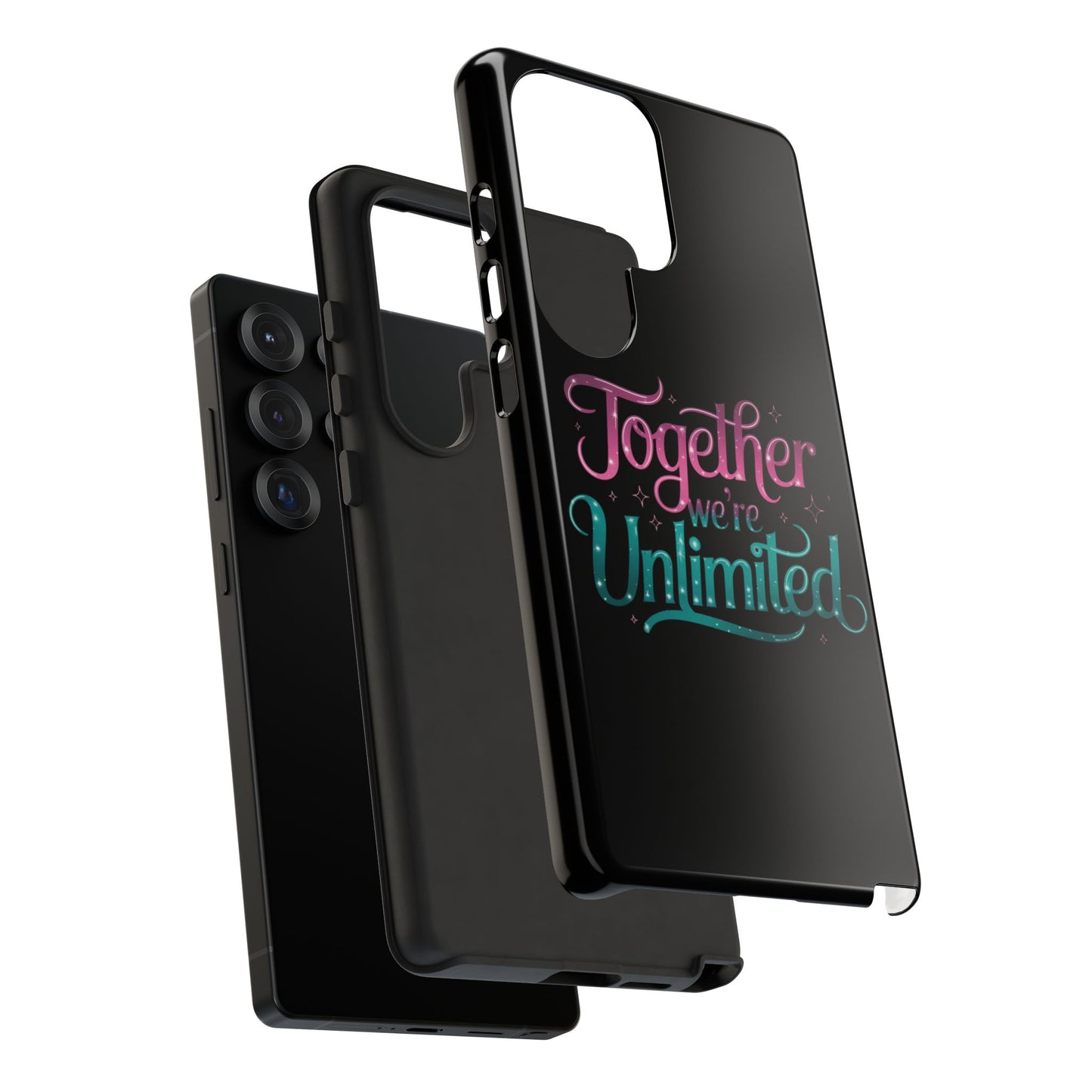 Samsung Case Musical Quote 'Together We're Unlimited' Musical Phone Case