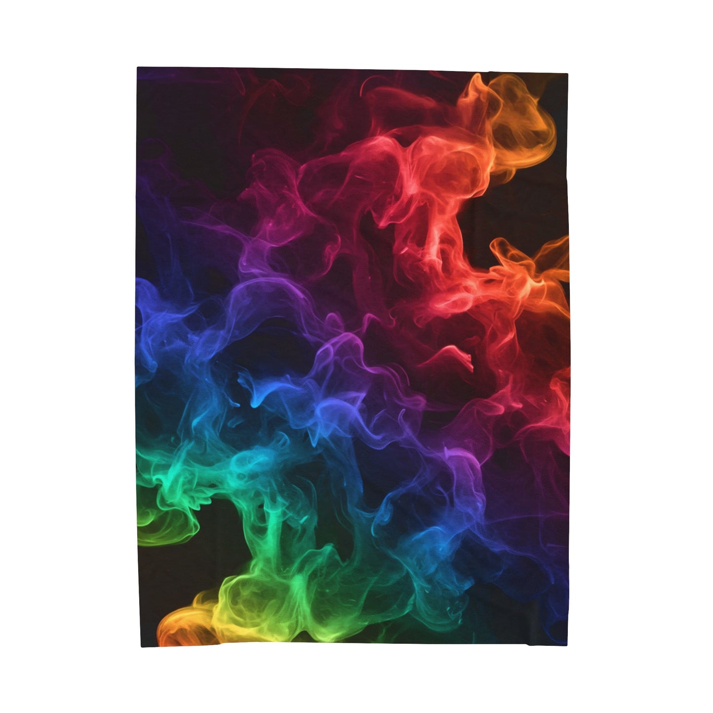 Color Smoke Clash Blanket