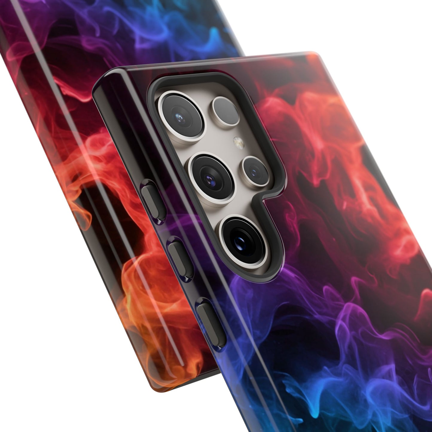 Samsung Tough Case - Colorful Smoke Design