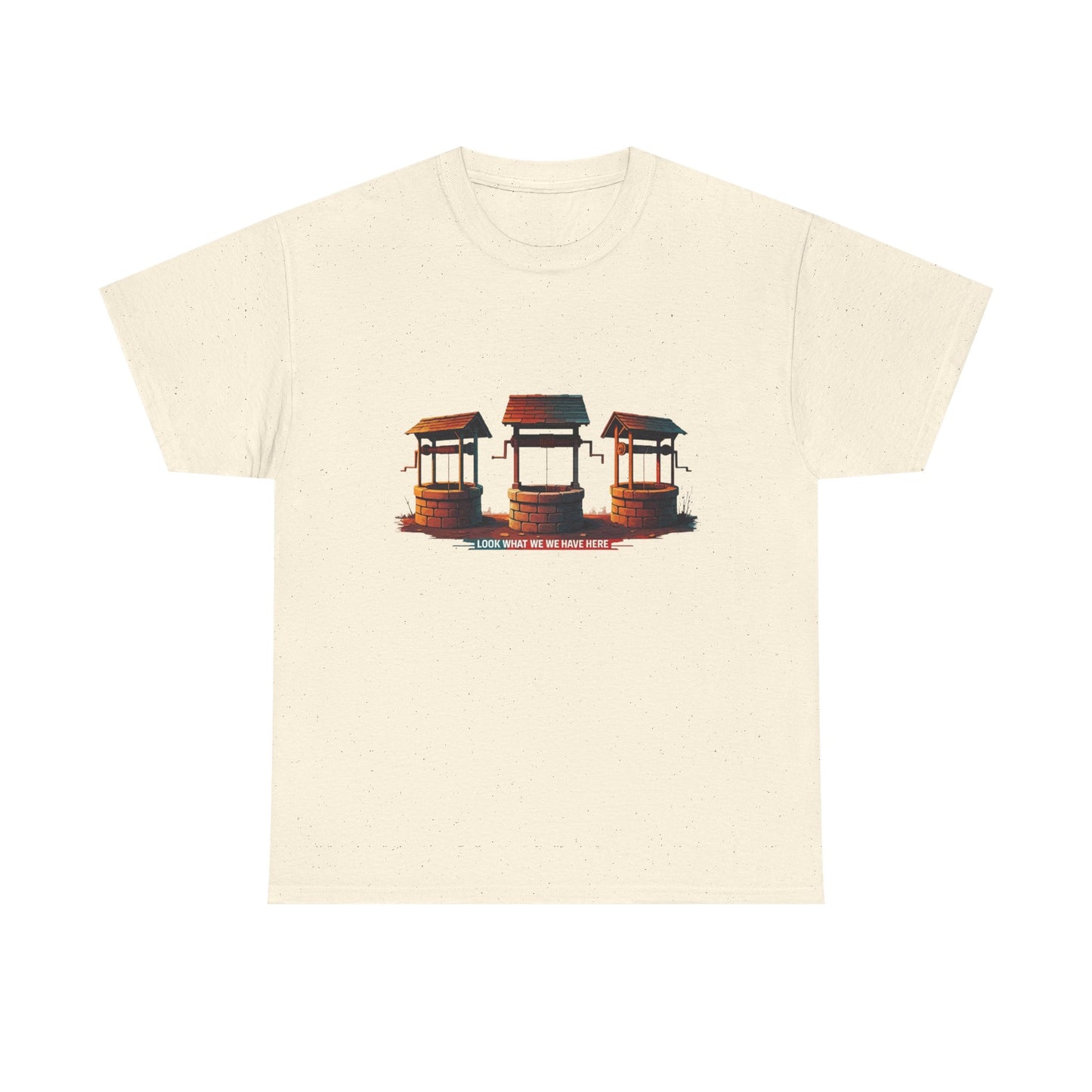 Funny “Well Well Well” T-Shirt • Pun Graphic Tee with Wishing Wells • Retro Vintage Humor Shirt • Gift for Pun Lovers & Joke Fans