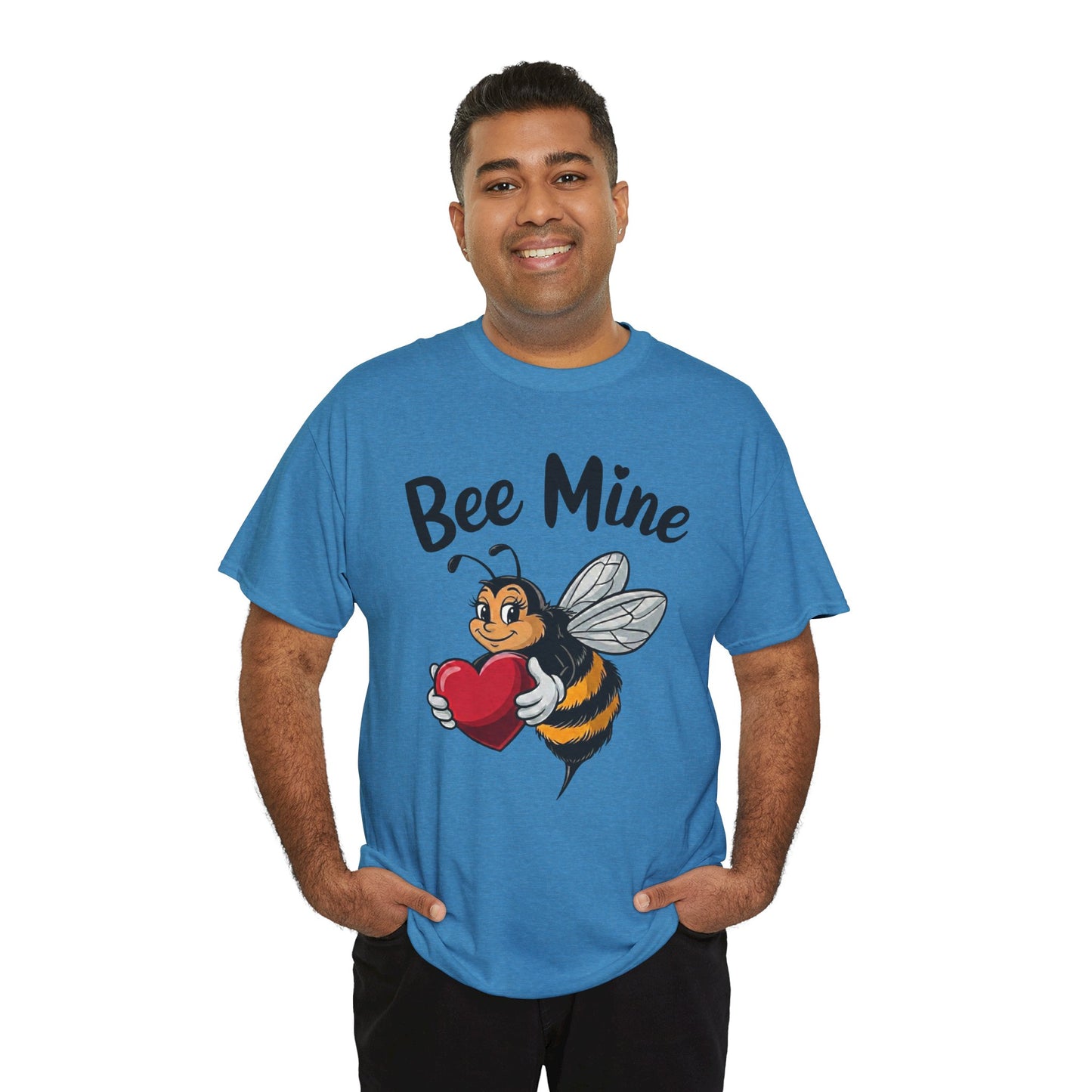Bee Mine Shirt, Cute Valentine Shirt, Bee Love T Shirt, Funny Valentine Pun Tee, Heart Bee Graphic Shirt, Valentine Gift