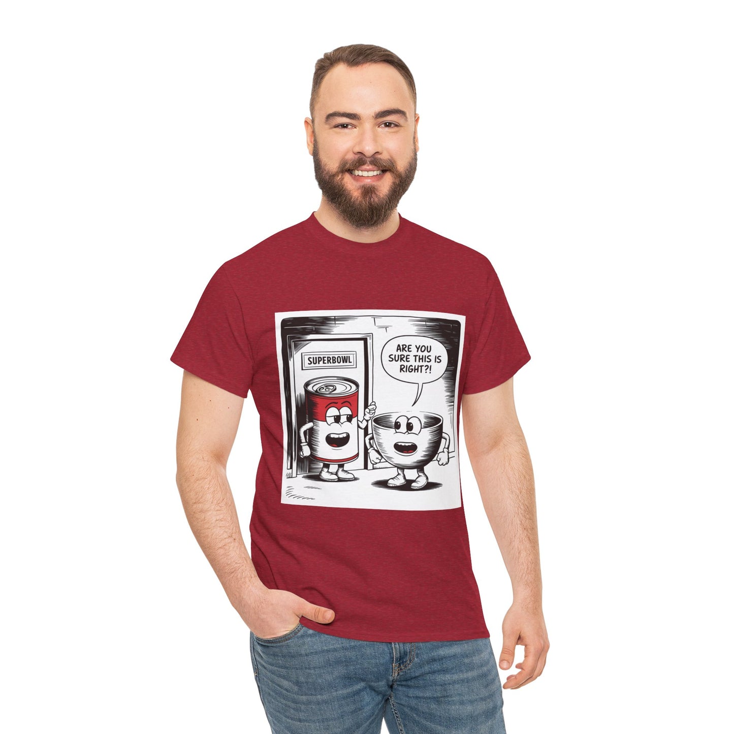 Comic Unisex Tee - Superbowl Design