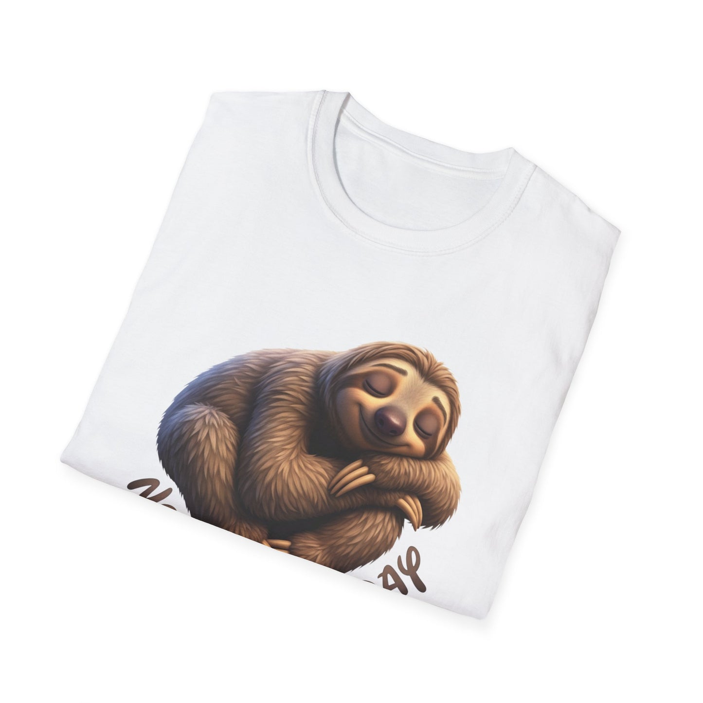 Nope Not Today Sloth T-Shirt, Funny Lazy Day Shirt, Cute Animal Lover Tee, Relaxed Humor Top, Chill Gift Idea For Men And Women