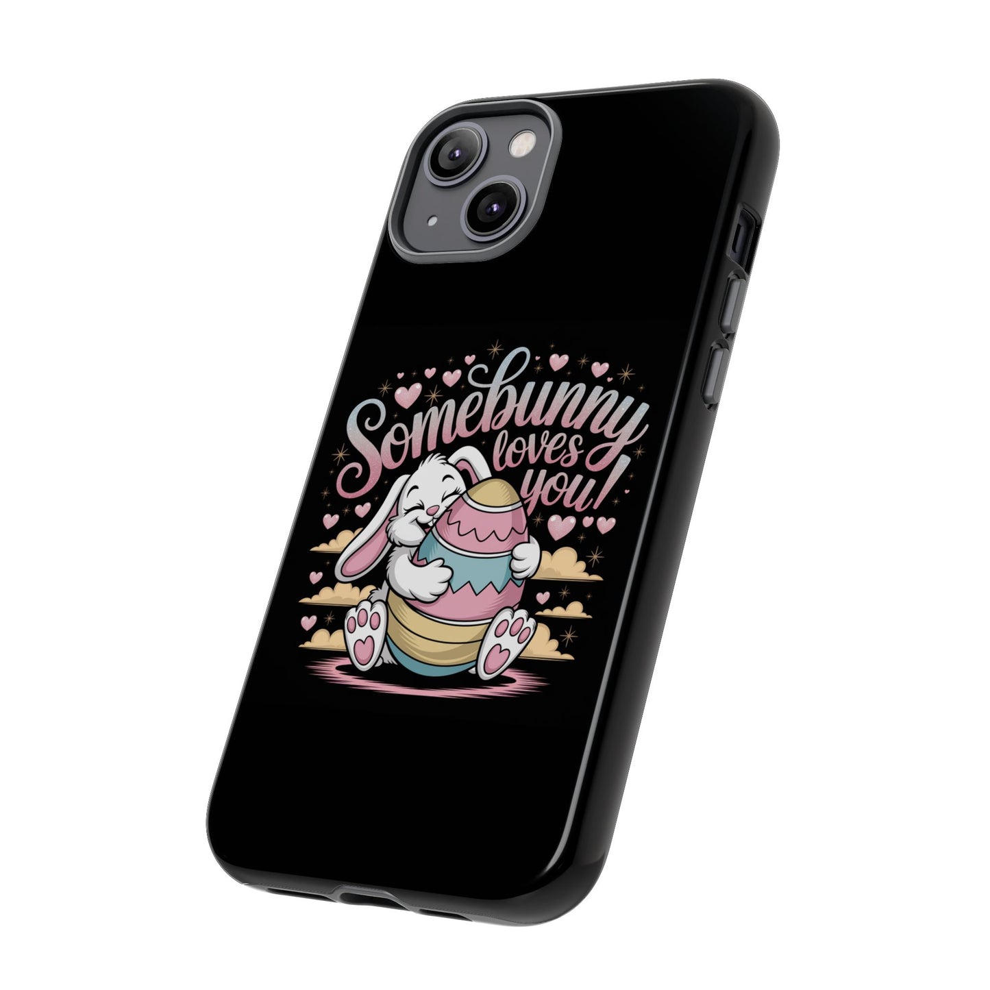 iPhone Case Somebunny Loves You Easter Bunny Easter Phone Case