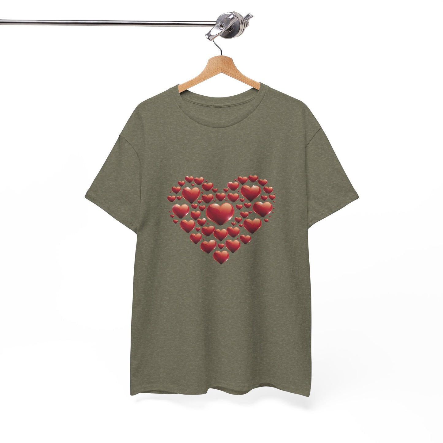 Heart Of Hearts Shirt, Minimal Valentine Shirt, Red Heart Graphic Tee, Love Aesthetic T Shirt, Valentine Gift Shirt