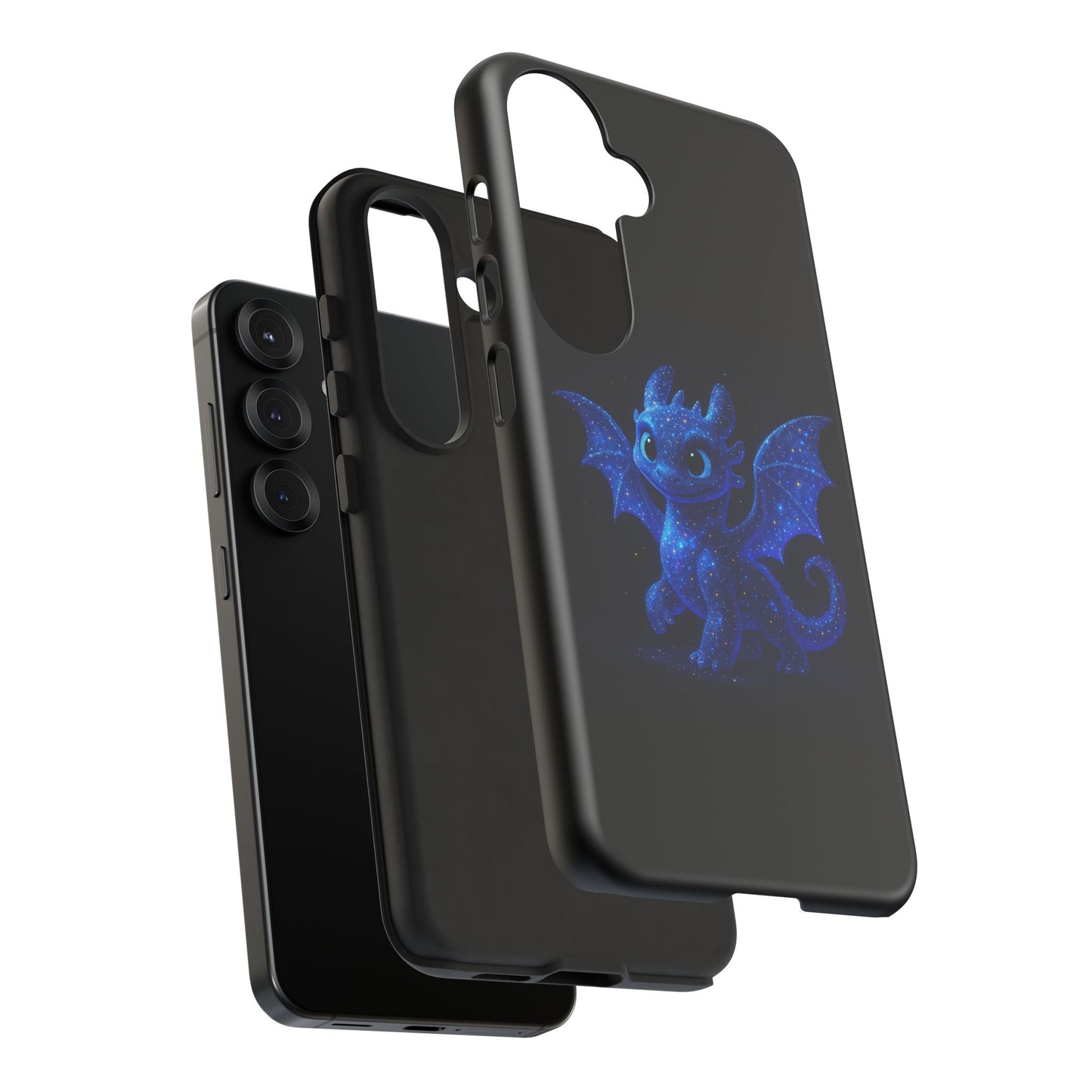 Galaxy Dragon Samsung Case - Fantasy Starry Night Art for Galaxy Phone | Cute Cosmic Dragon Phone Cover Gift for Her or Him