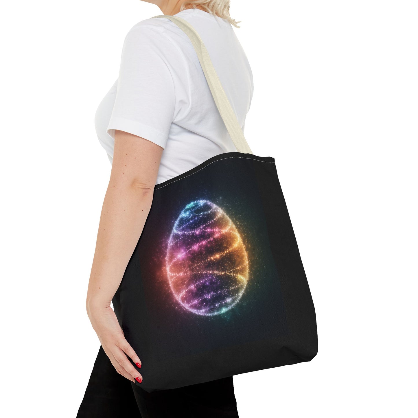 Bioluminescent Easter Egg Tote Bag