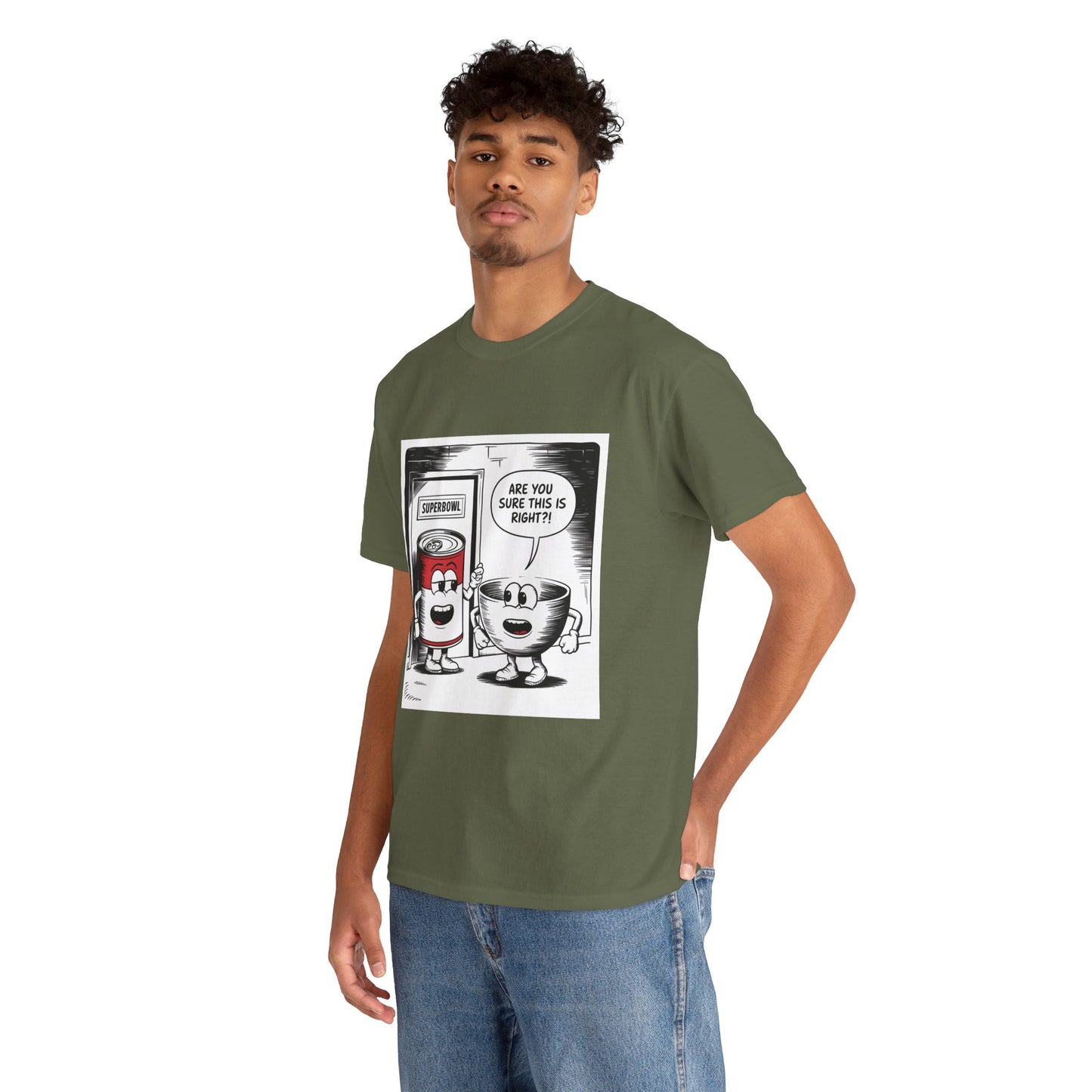 Comic Unisex Tee - Superbowl Design