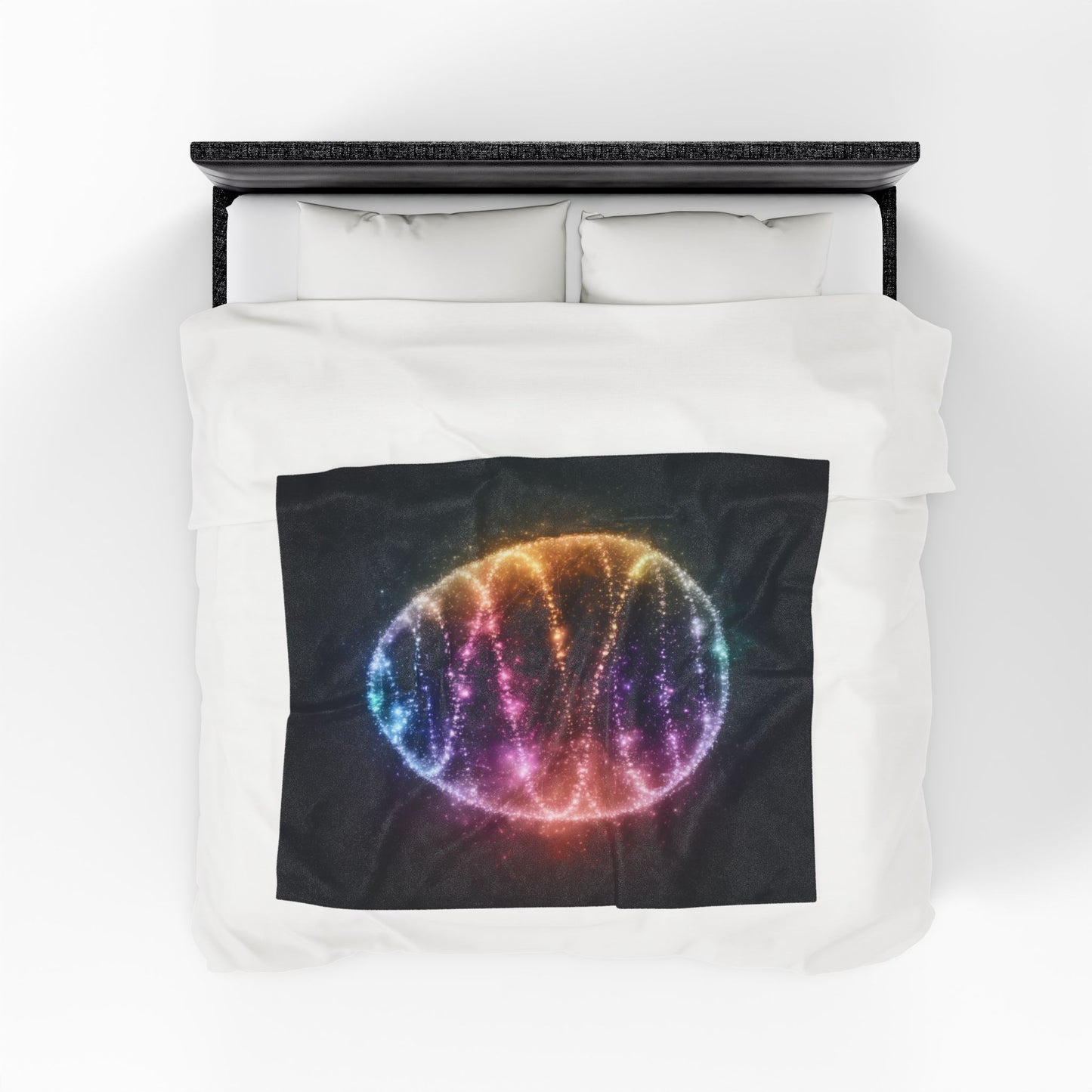 Easter Egg Blanket Bioluminescent Easter Egg Throw Decor Blanket Easter Decoration