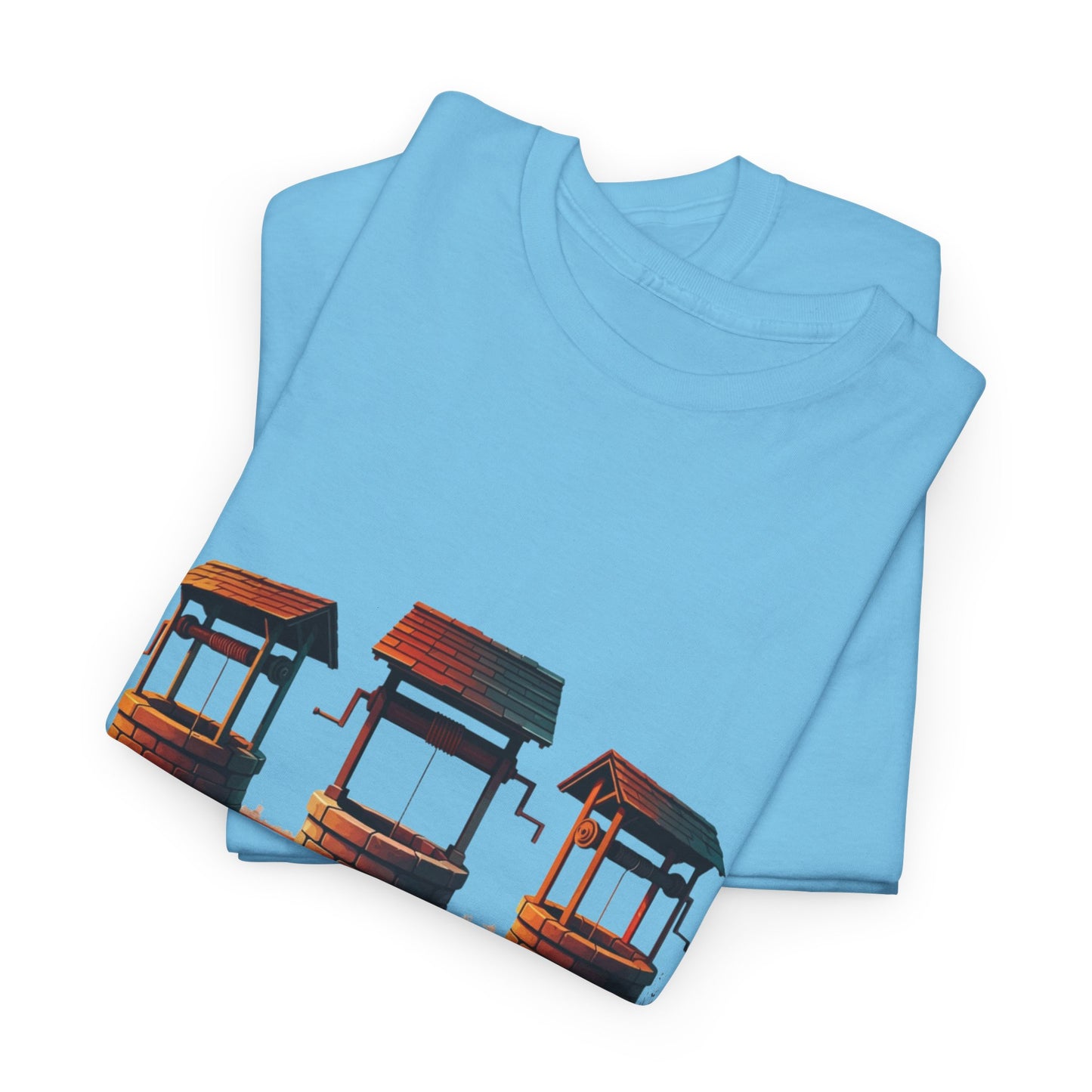 Funny “Well Well Well” T-Shirt • Pun Graphic Tee with Wishing Wells • Retro Vintage Humor Shirt • Gift for Pun Lovers & Joke Fans