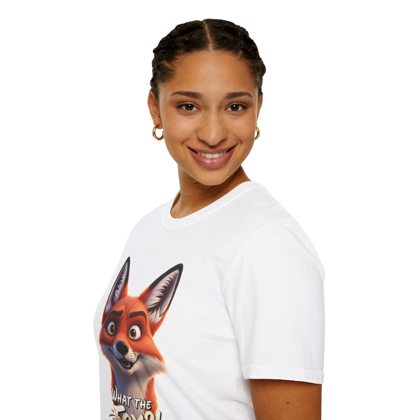 What The Fox T-Shirt, Funny Fox Graphic Tee, Animal Lover Shirt, Cute Pun Gift, Woodland Animal Top, Fun Casual Shirt For Men And Women